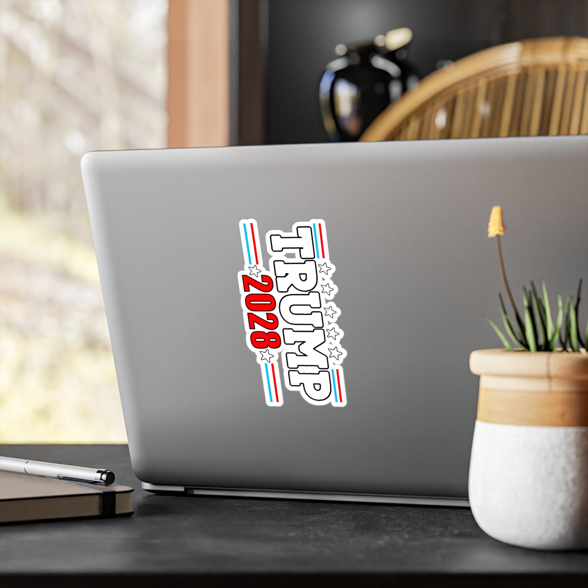 Trump 2028 Kiss-Cut Vinyl Decals for Chaos