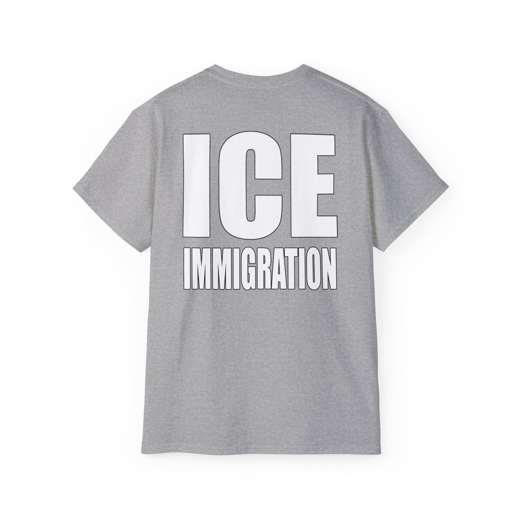 ICE Immigration, Unisex Ultra Cotton Tee