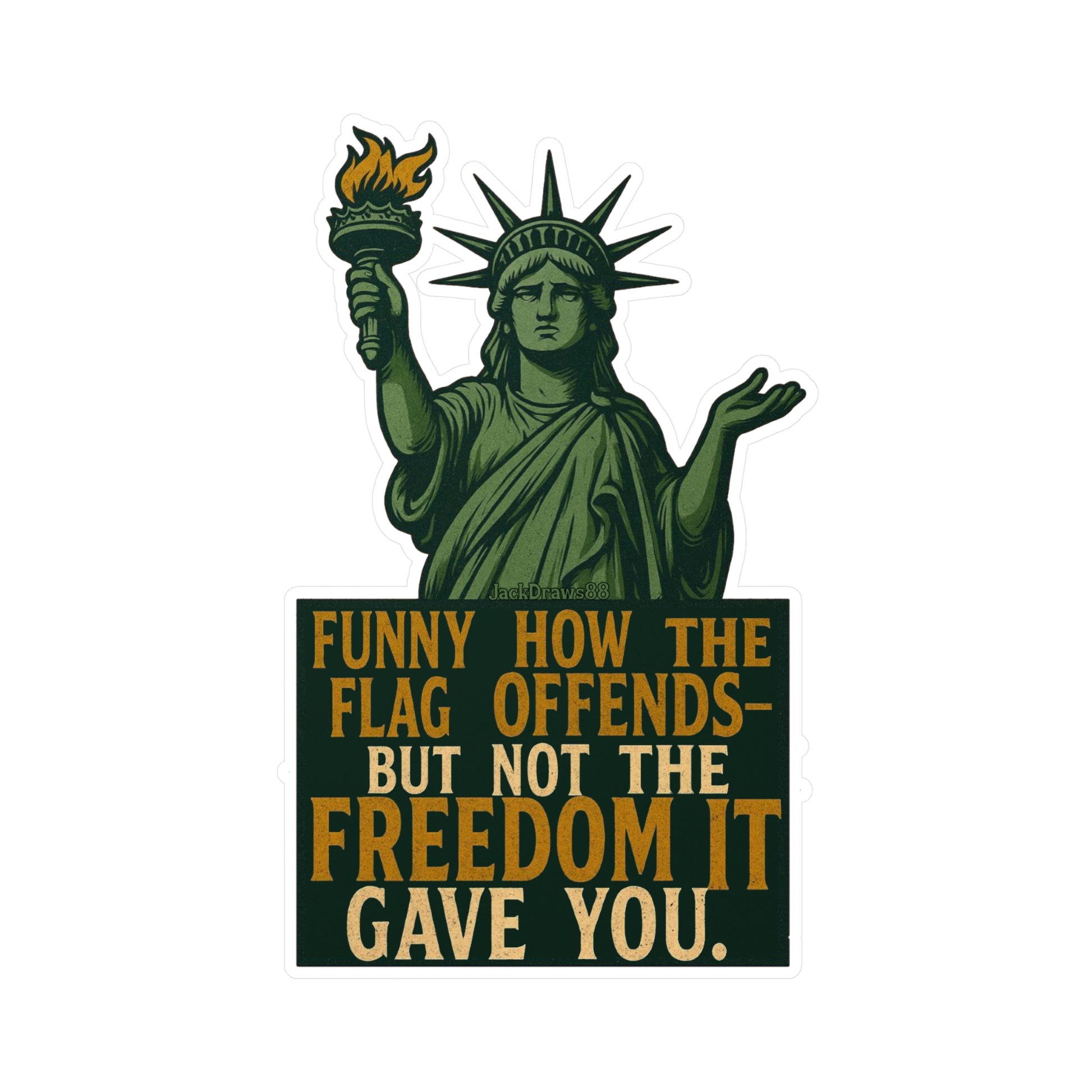 Offended by the Flag, Grateful for the Freedom