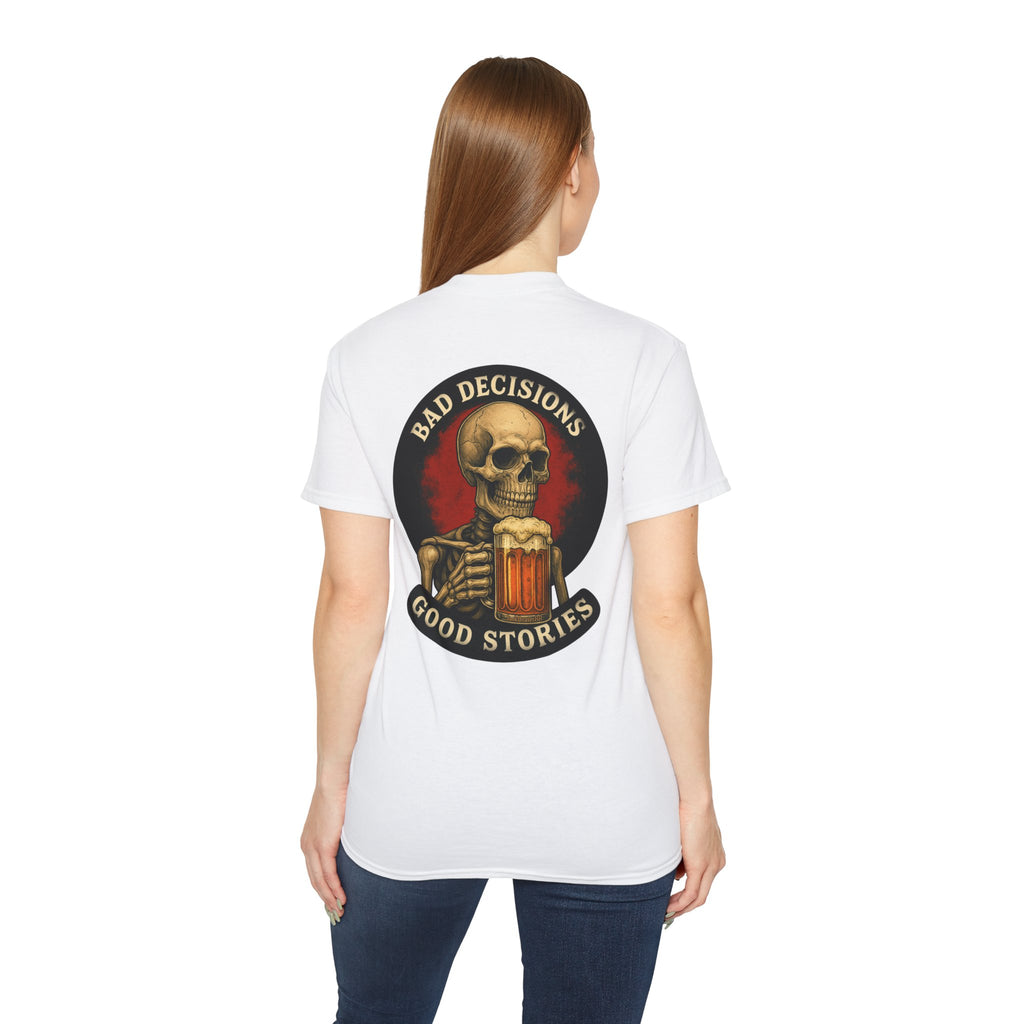 Bad Decisions Make Good Stories – Reaper Trike, Unisex Tee
