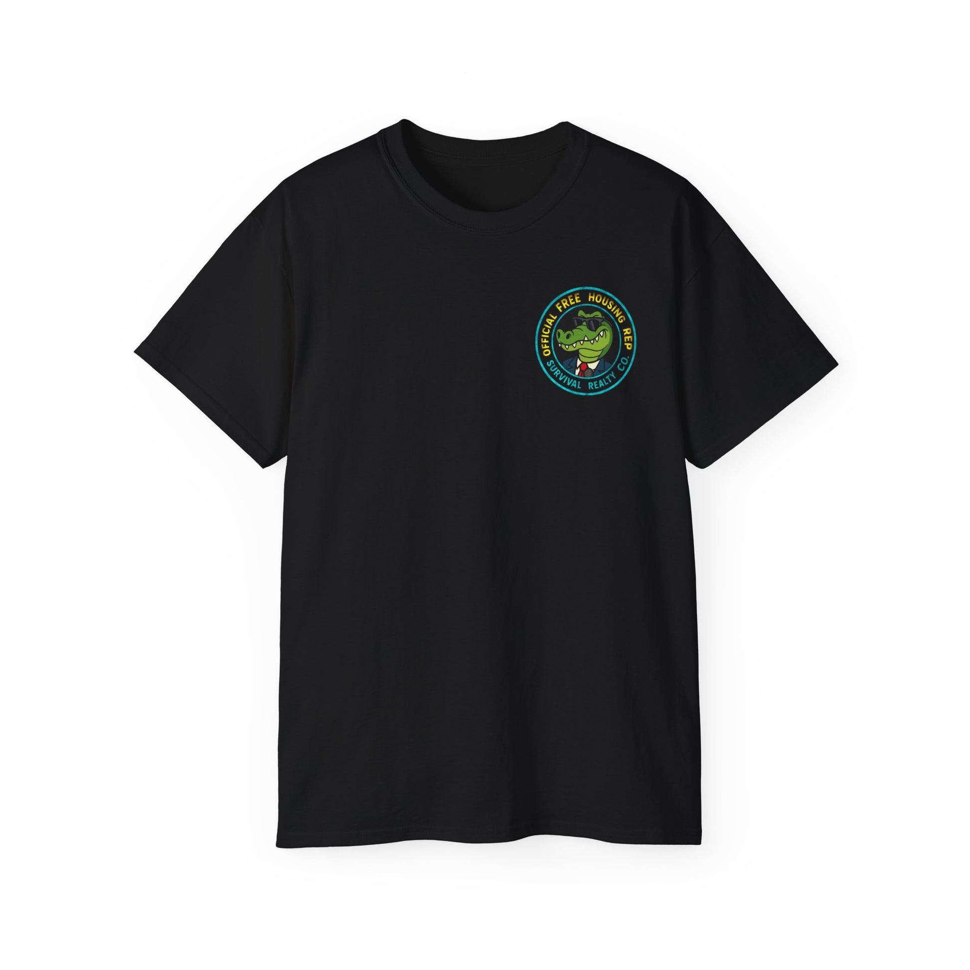 Survival Realty – Free Housing, No Freedom, Unisex Ultra Cotton Tee