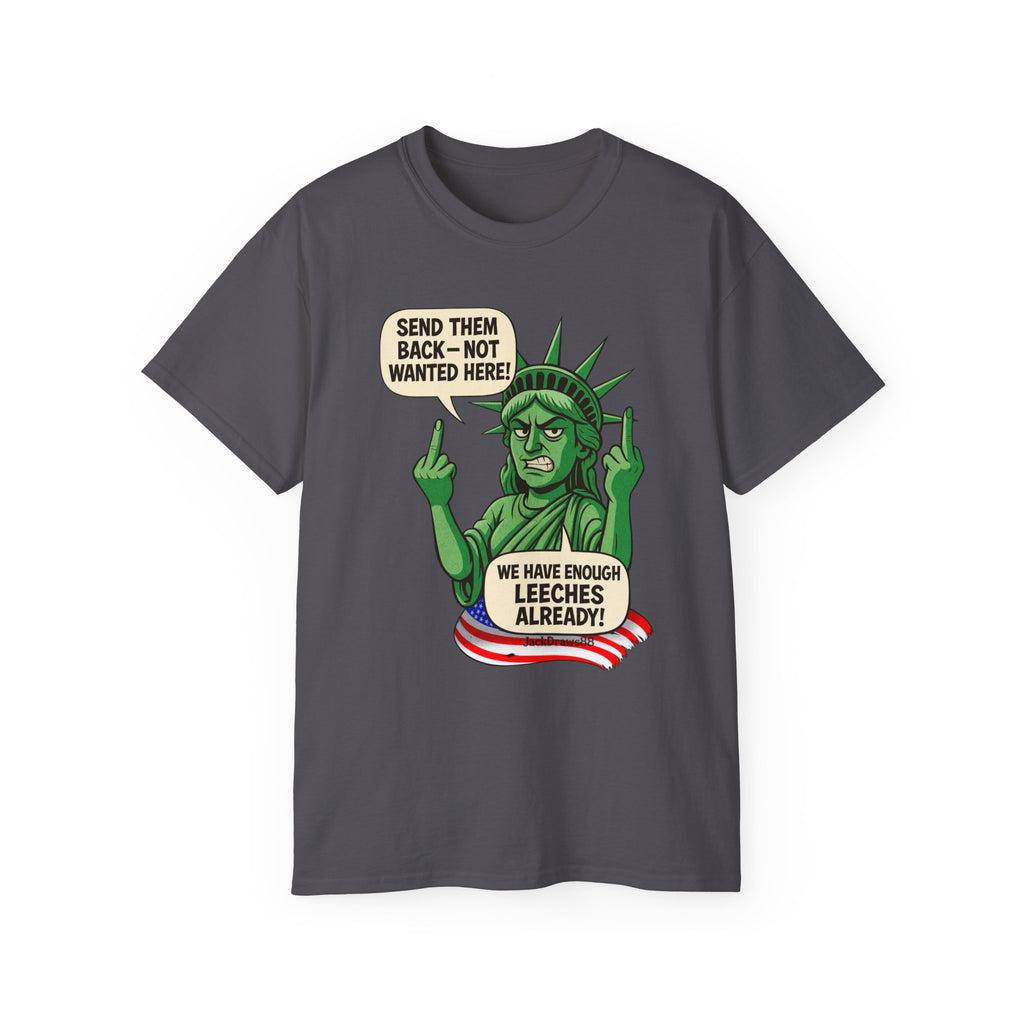 Statement Graphic Tee, Political Humor Shirt, Casual Unisex Cotton Top, Gift for Activists, Funny T-Shirt