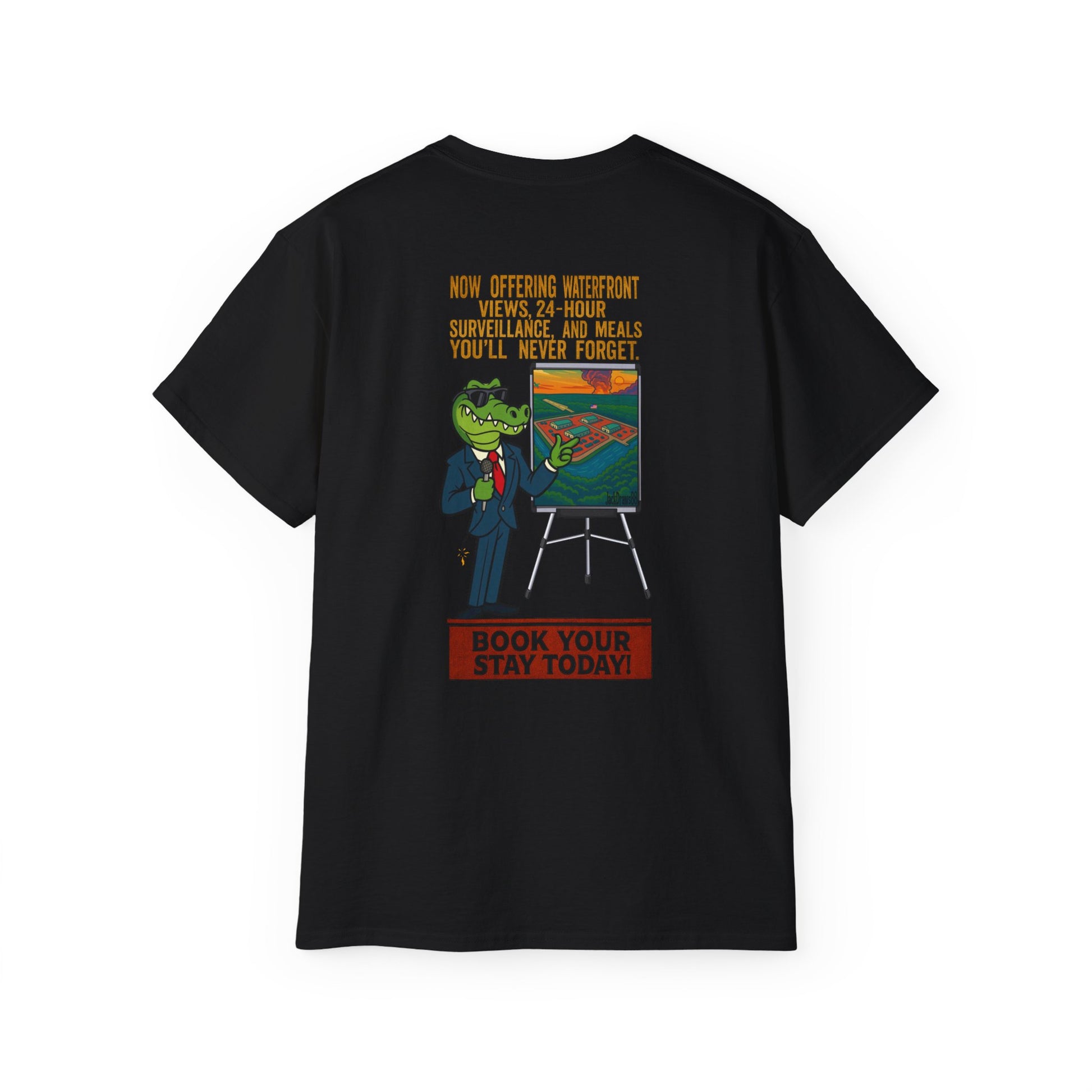 Survival Realty – Free Housing, No Freedom, Unisex Ultra Cotton Tee