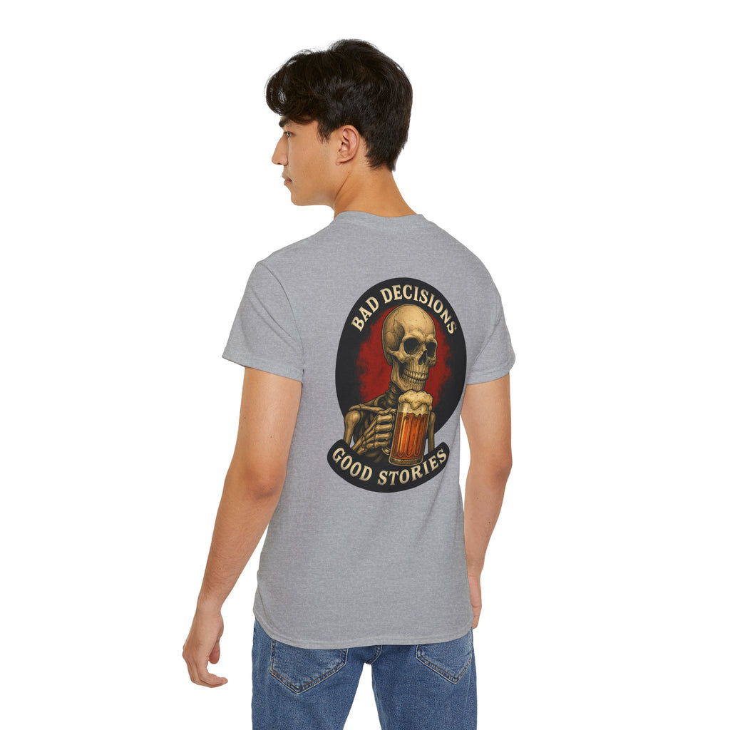 Bad Decisions Make Good Stories – Reaper Trike, Unisex Tee