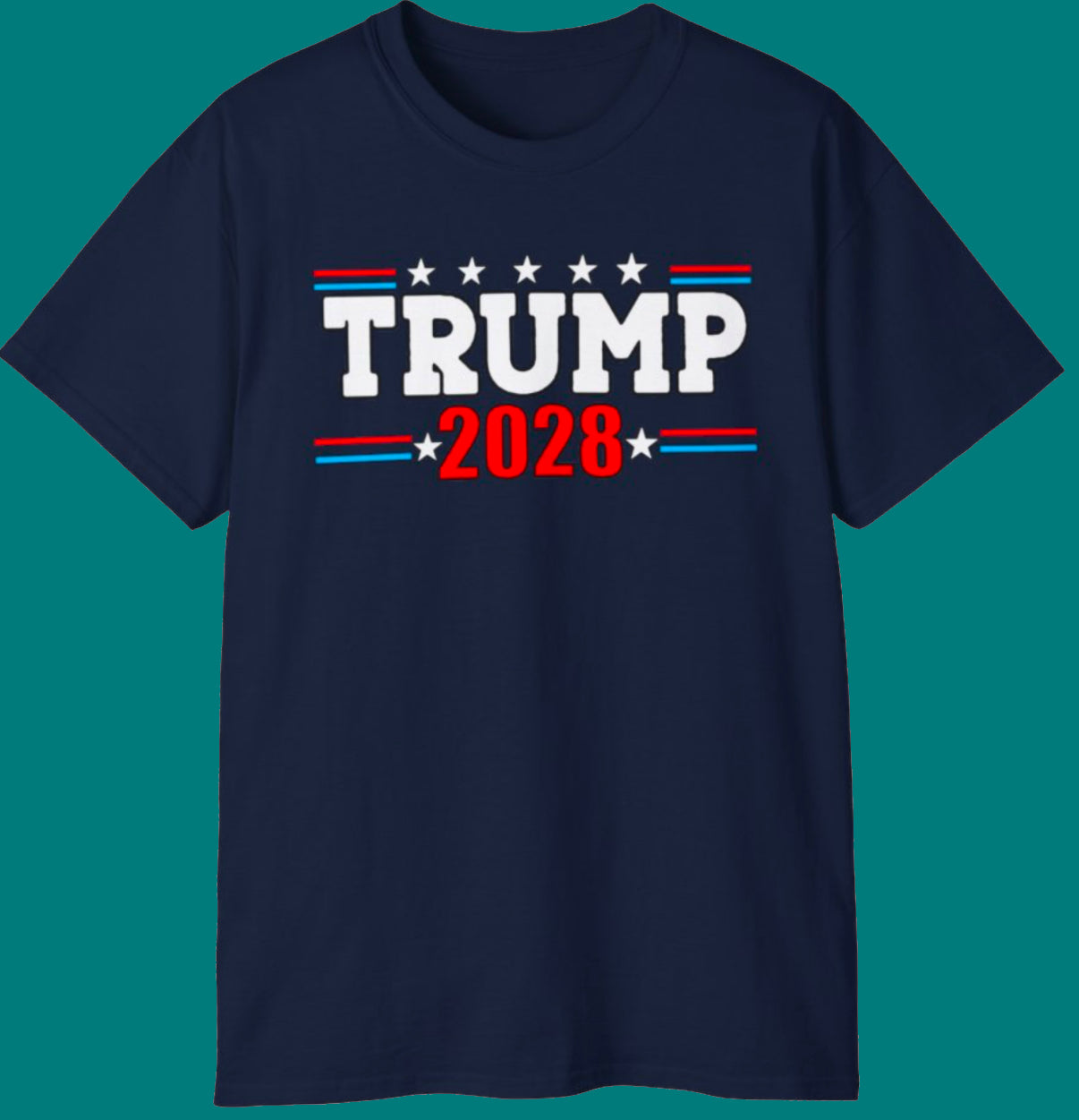 Trump 2028 Election Campaign Patriotic, Unisex T-Shirt