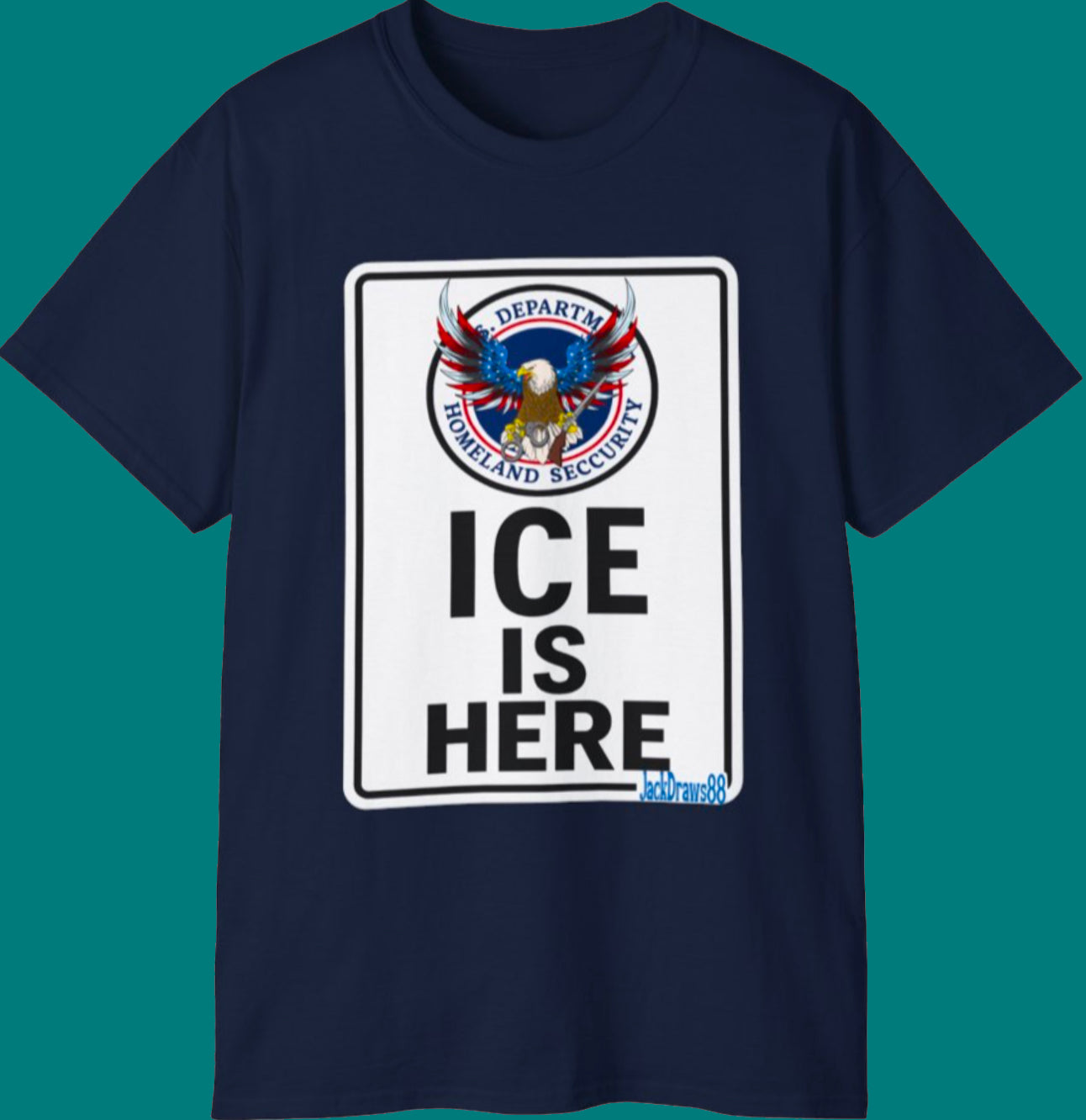 Operation ICE Presence, Unisex Cotton Tee