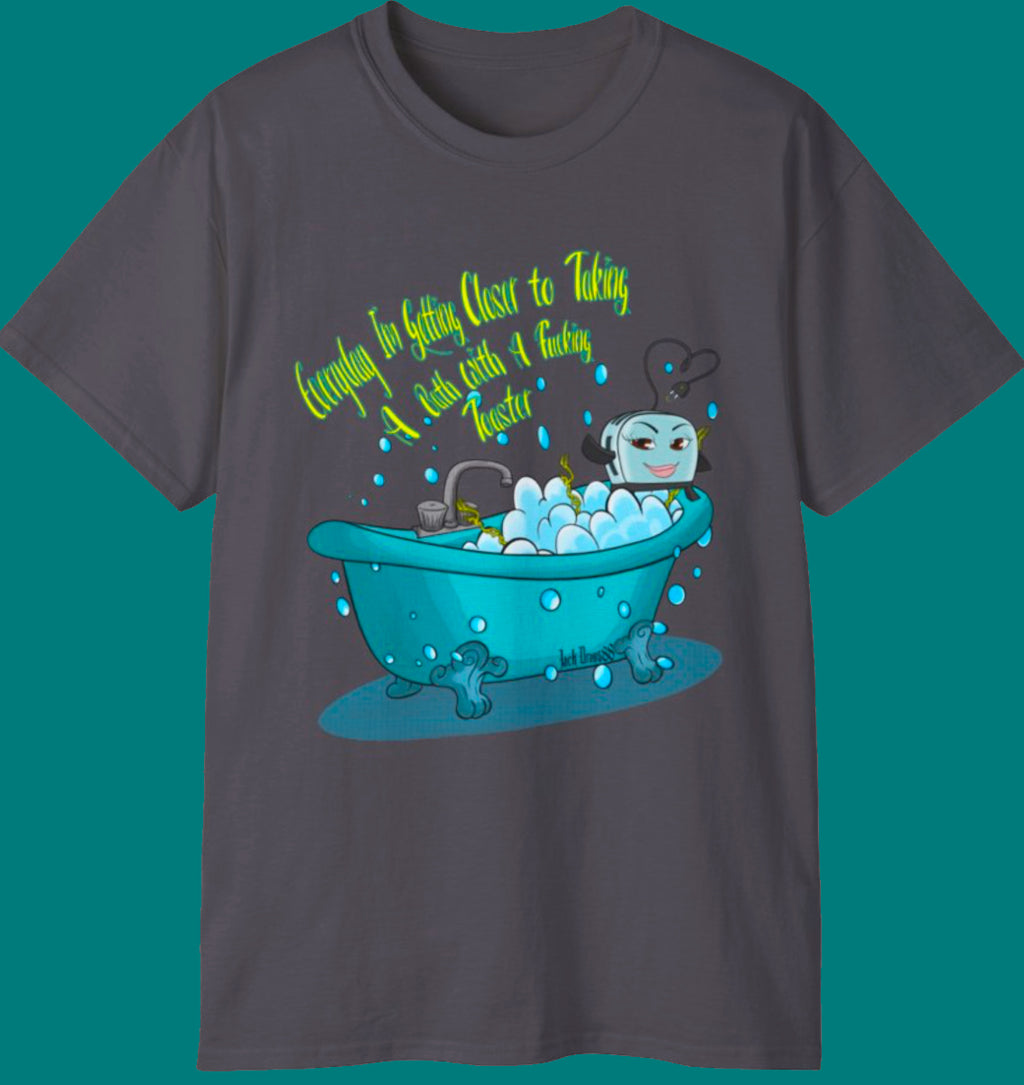 Relaxing Bathtub Tee - Perfect for Cozy Nights, Gift for Bath Lovers, Homewear, Feel Good Apparel, Fun Gift Idea