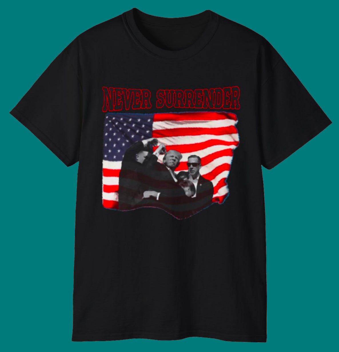 Never Surrender Ultra Cotton Tee - Unisex