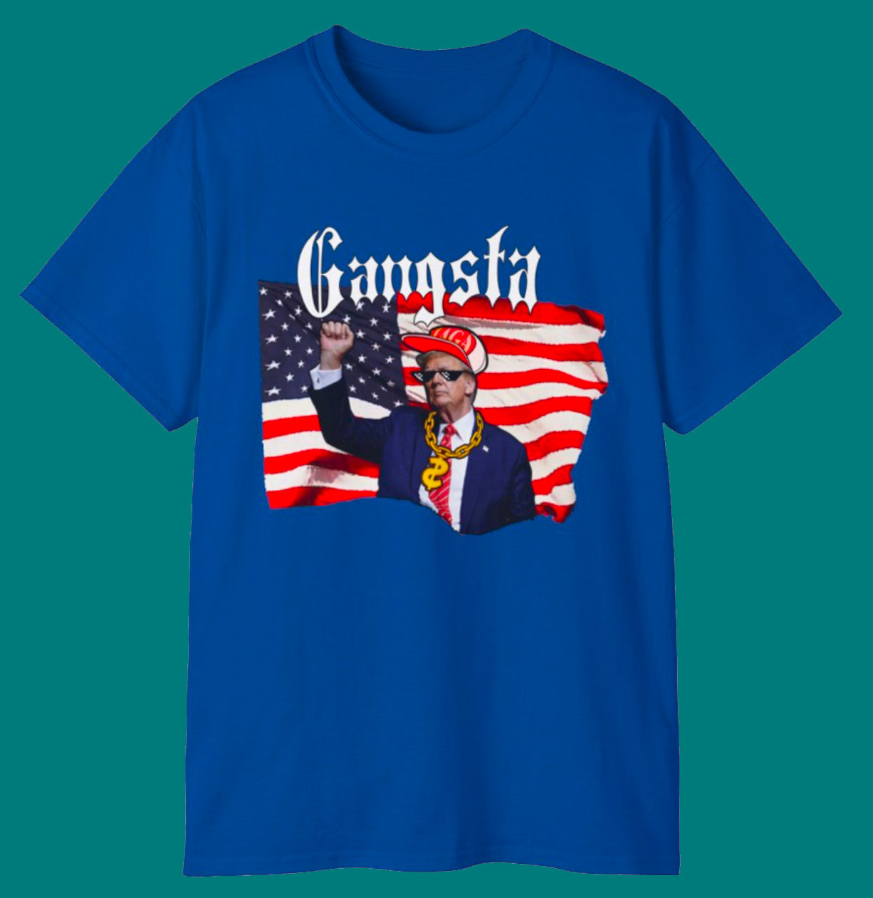 Trump Gangsta 2028, Unisex Tee