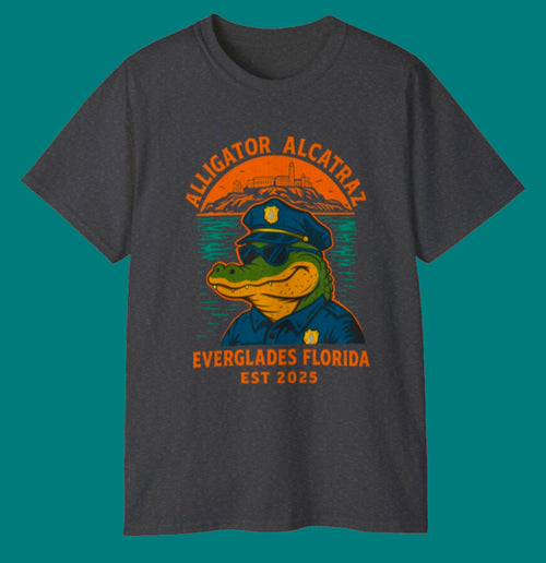 Alligator Alcatraz – Florida’s Finest Lockup Tee 🐊🖕