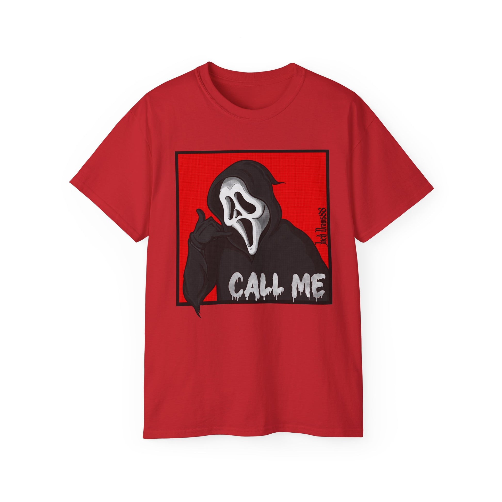 Call Me – Ghostface Parody Unisex Tee