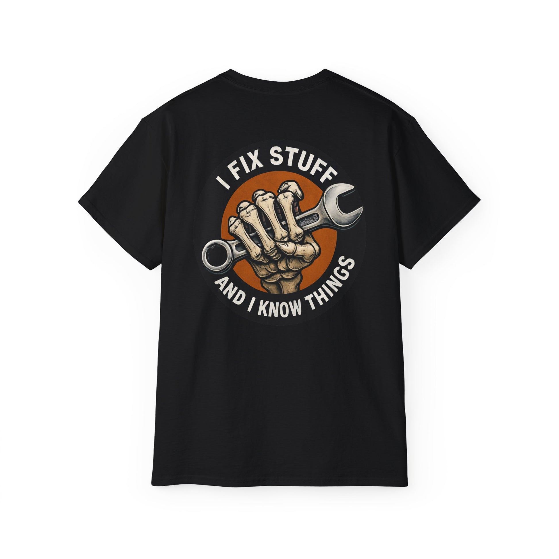 Boomer Wrench Master – I Fix Stuff & Know Things Unisex Tee