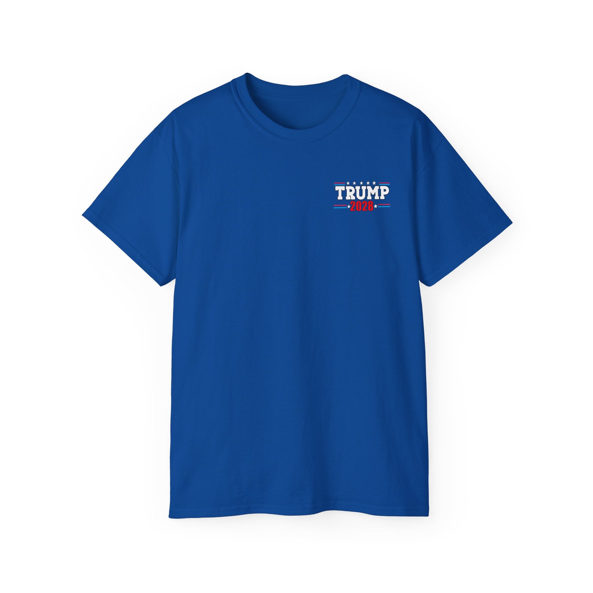 Never Surrender – Trump 2028 Patriotic Statement Tee, Unisex Ultra Cotton Tee