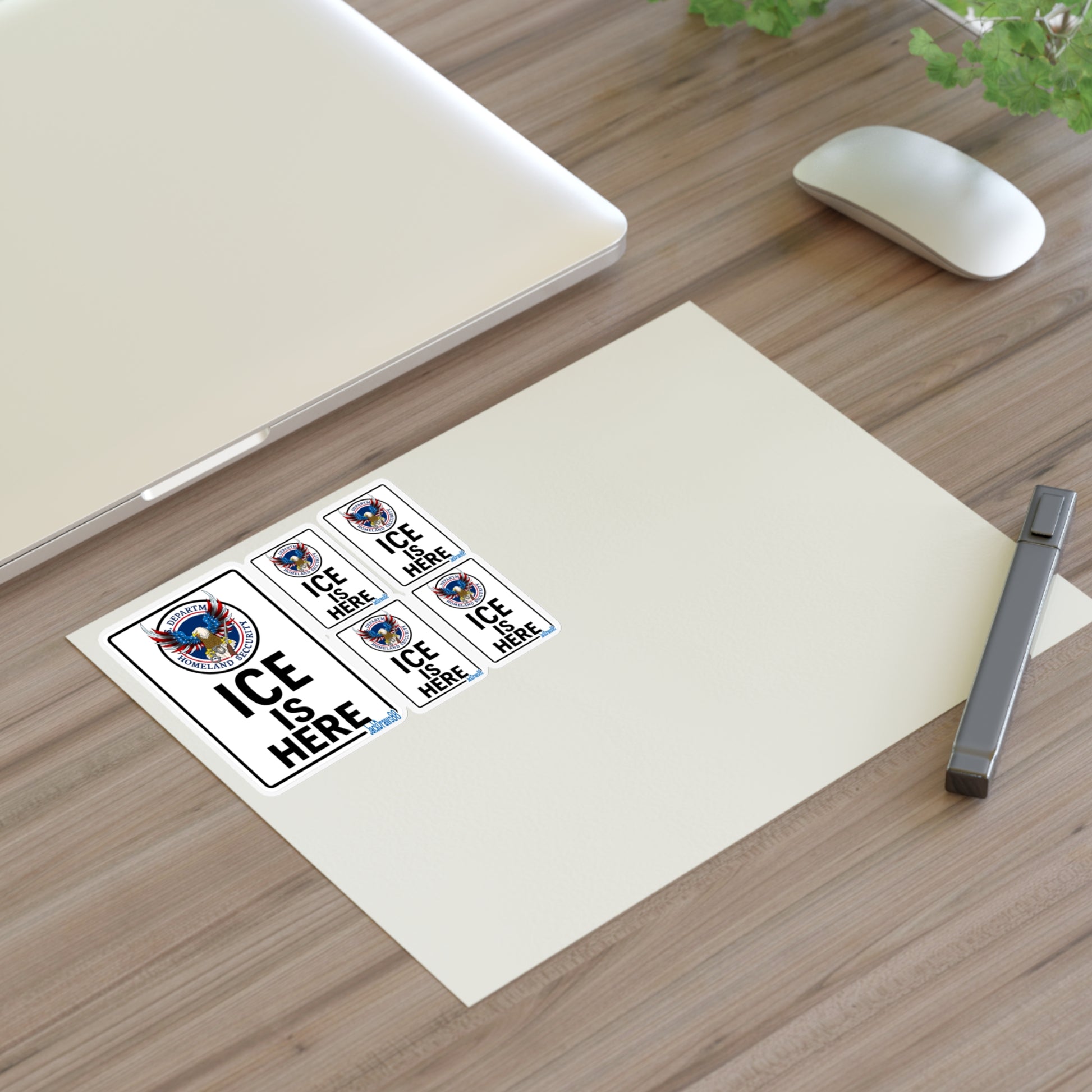 Operation ICE Presence Sticker Sheets for Chaos