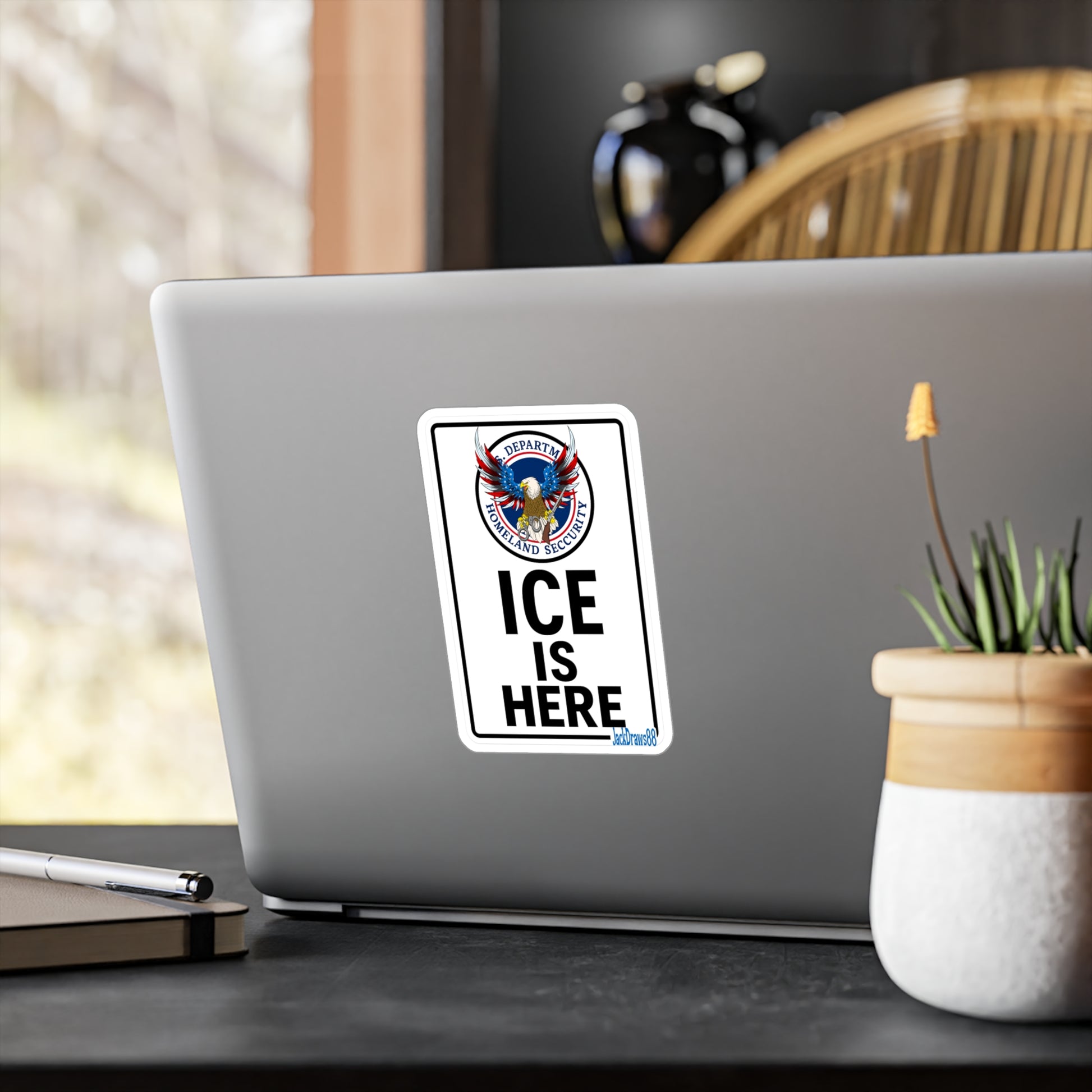 Operation ICE Presence, Kiss-Cut Vinyl Decals for Chaos
