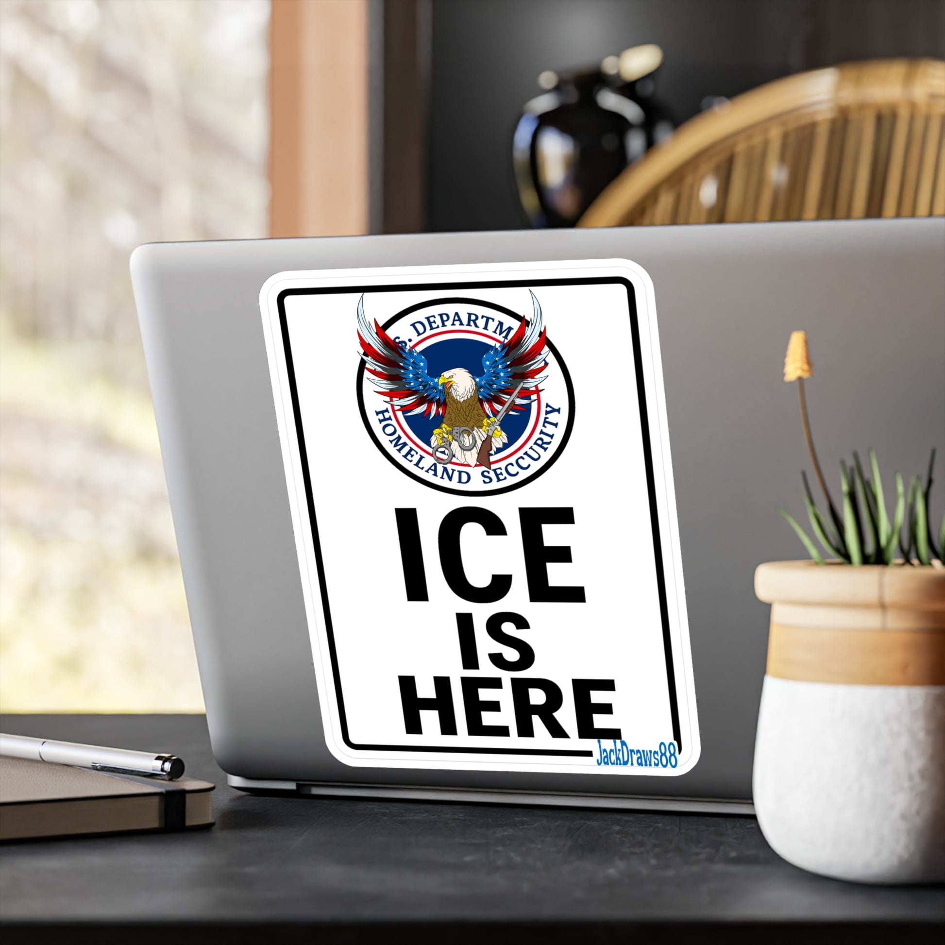 Operation ICE Presence, Kiss-Cut Vinyl Decals for Chaos