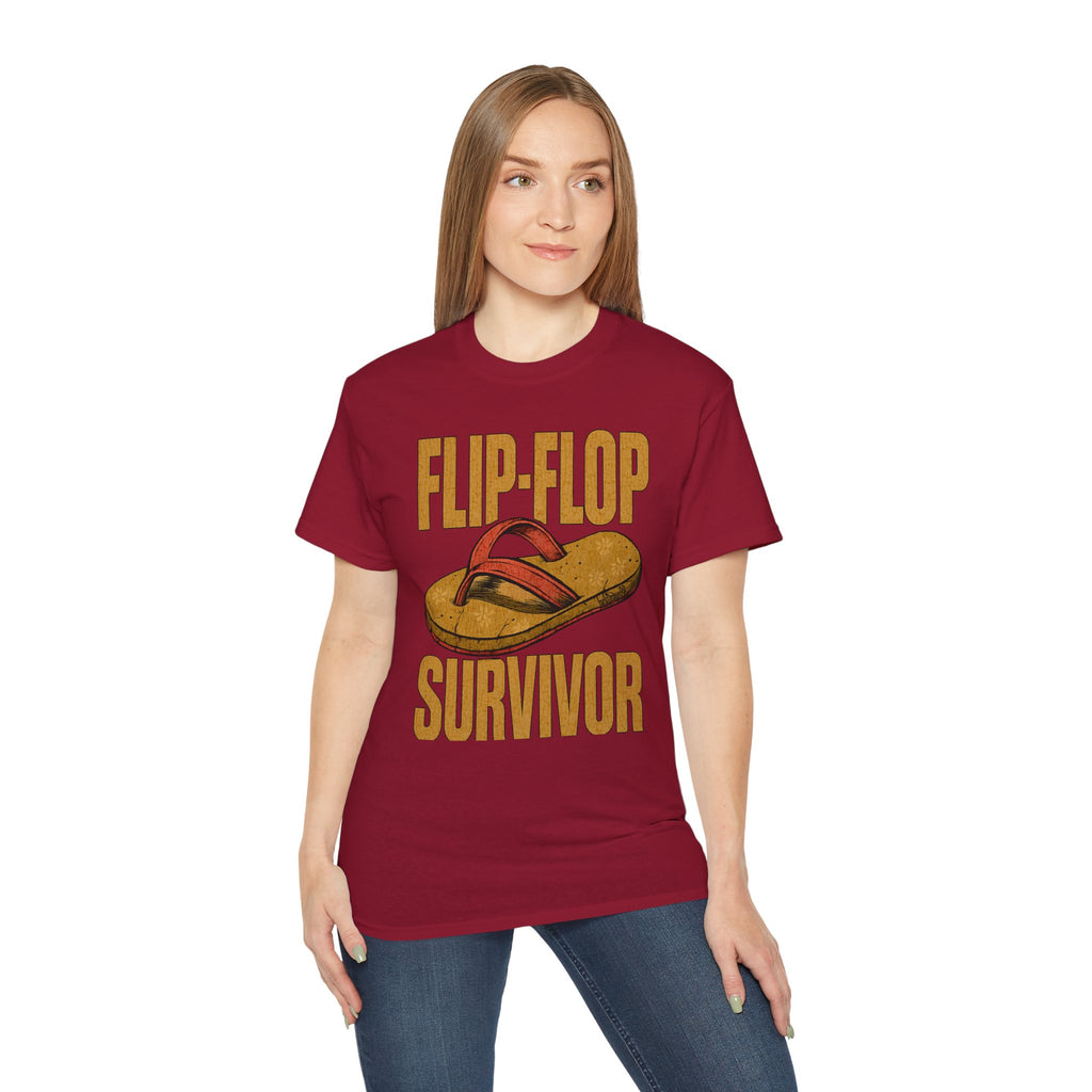 Flip Flop Survivor 2 Unisex Ultra Cotton Tee