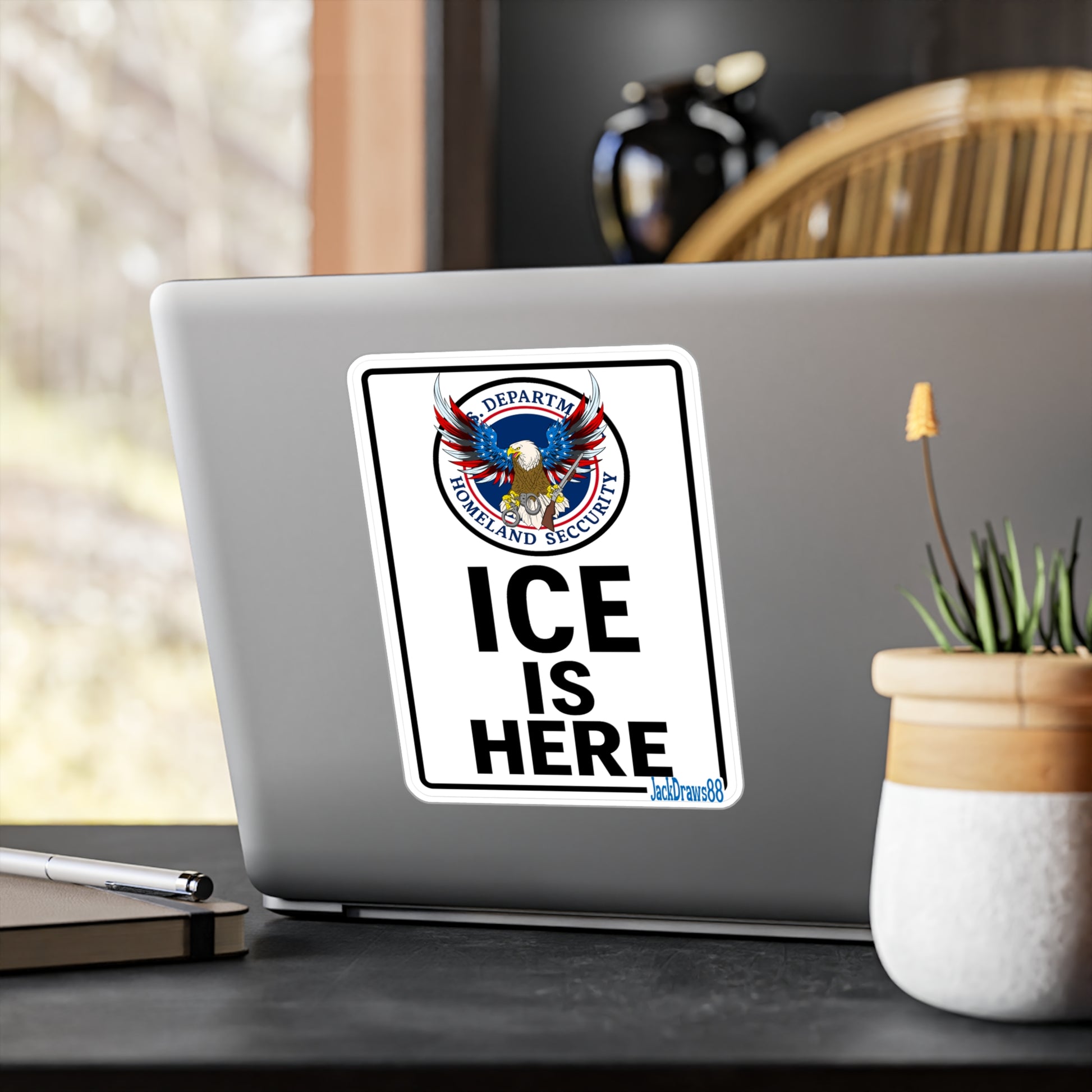 Operation ICE Presence, Kiss-Cut Vinyl Decals for Chaos