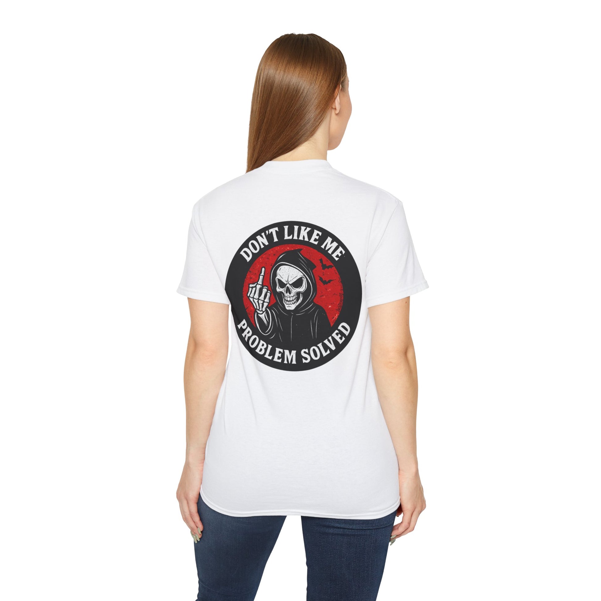 Reaper Attitude – Don’t Like Me, Problem Solved, Unisex Tee