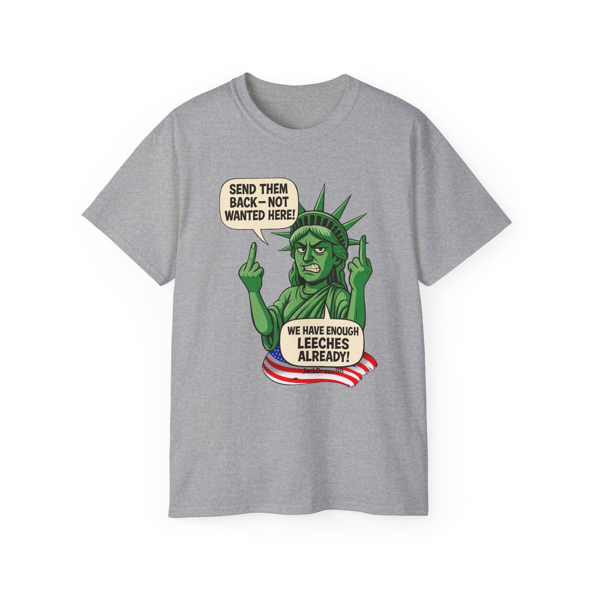 Statement Graphic Tee, Political Humor Shirt, Casual Unisex Cotton Top, Gift for Activists, Funny T-Shirt