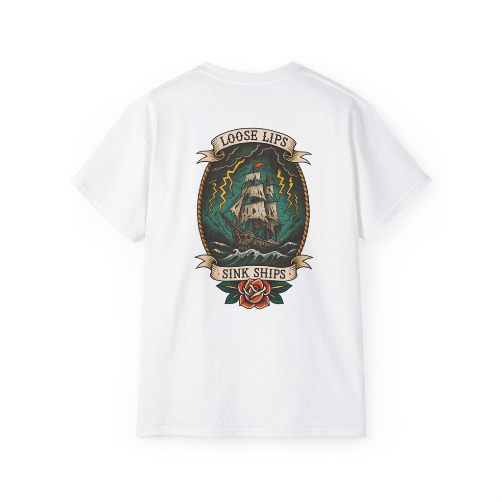 Skull and Ship Tee