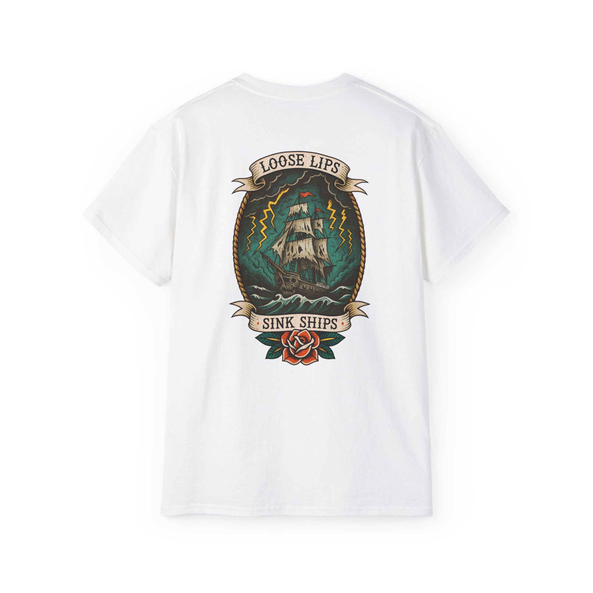 Skull and Ship Tee