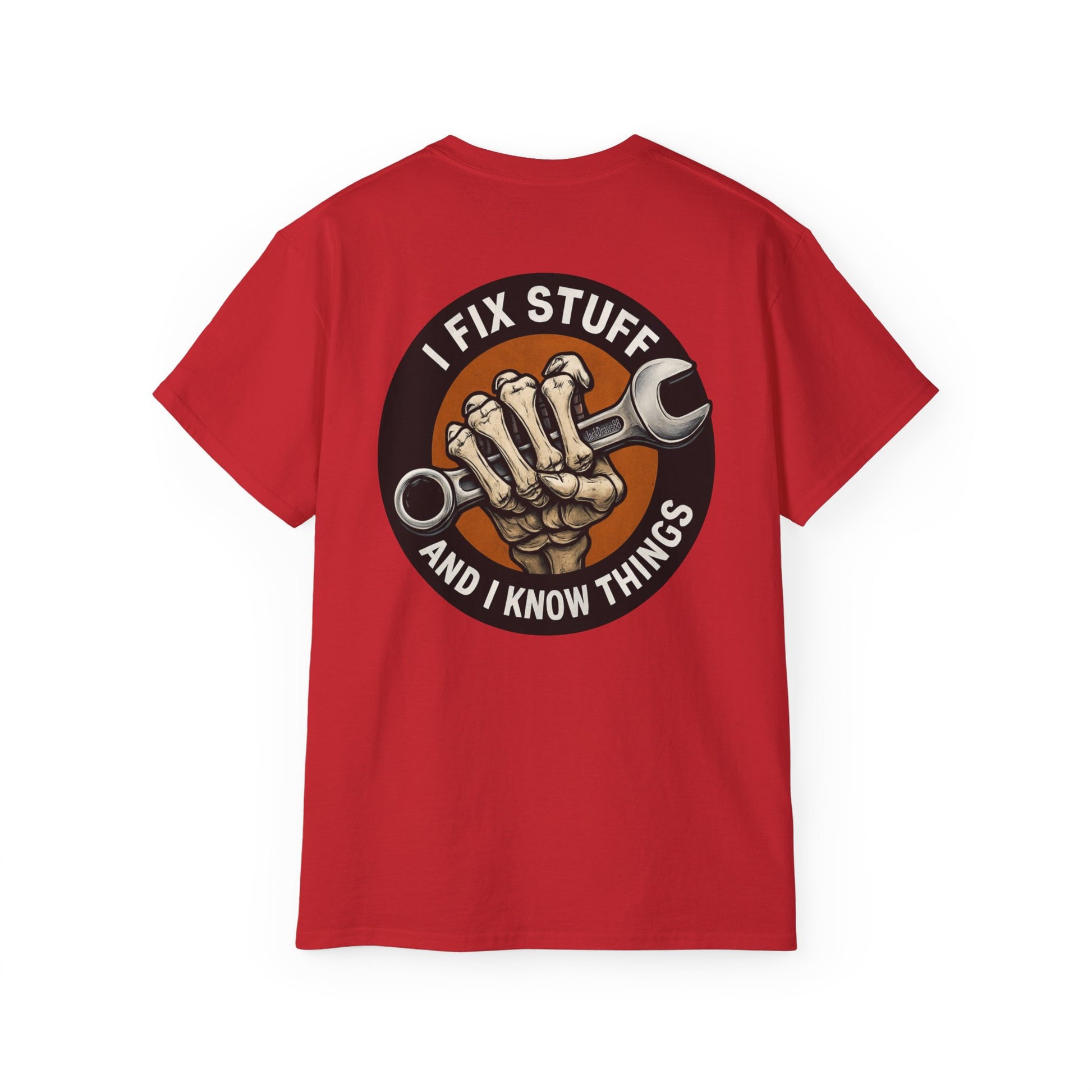 Boomer Wrench Master – I Fix Stuff & Know Things Unisex Tee