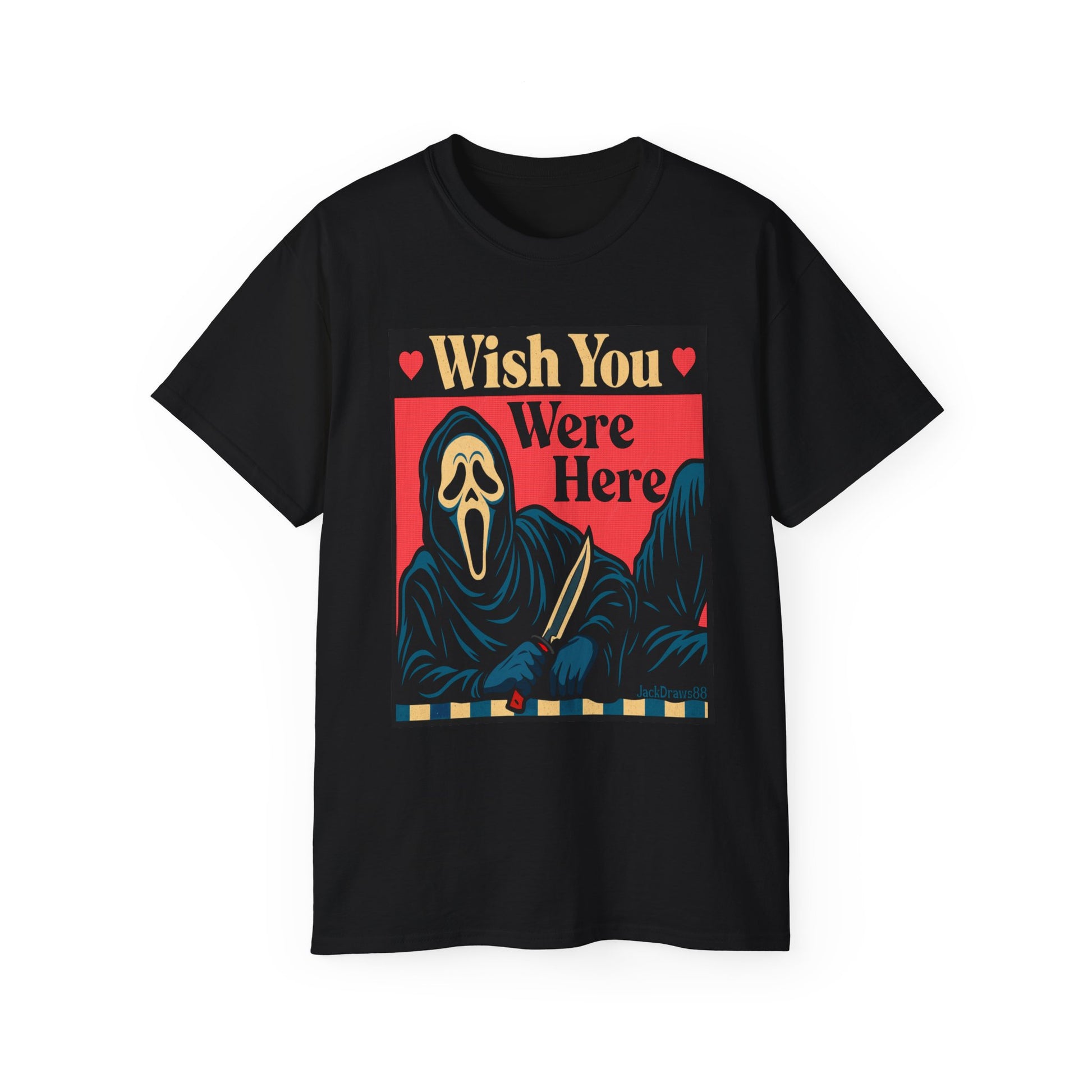 Wish You Were Here Horror Tee