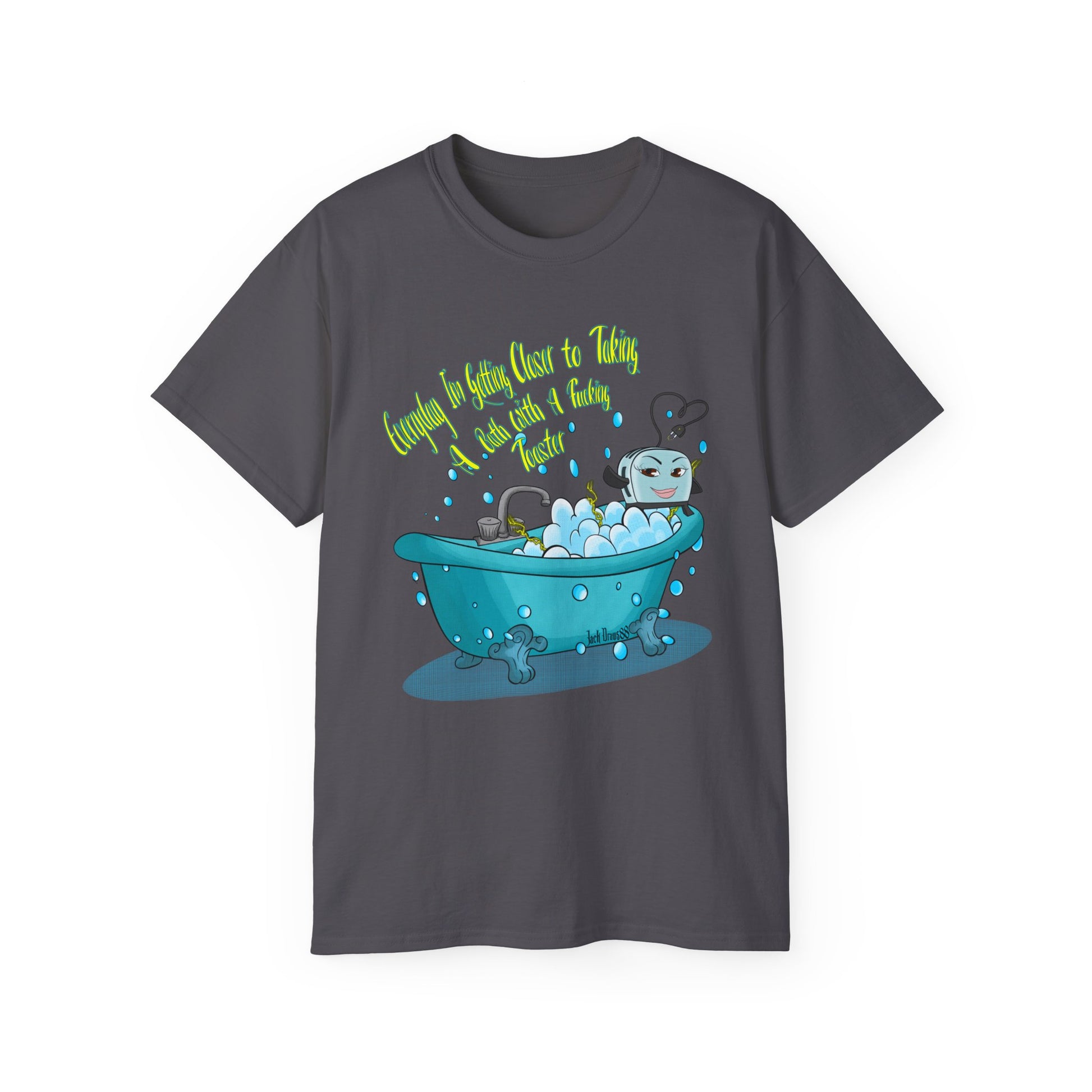 Relaxing Bathtub Tee - Perfect for Cozy Nights, Gift for Bath Lovers, Homewear, Feel Good Apparel, Fun Gift Idea