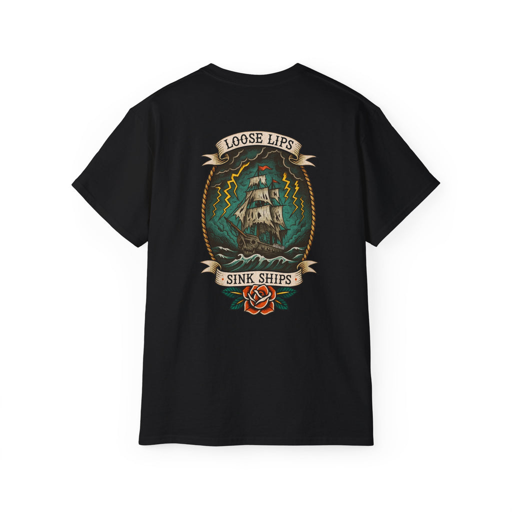 Skull and Ship Tee