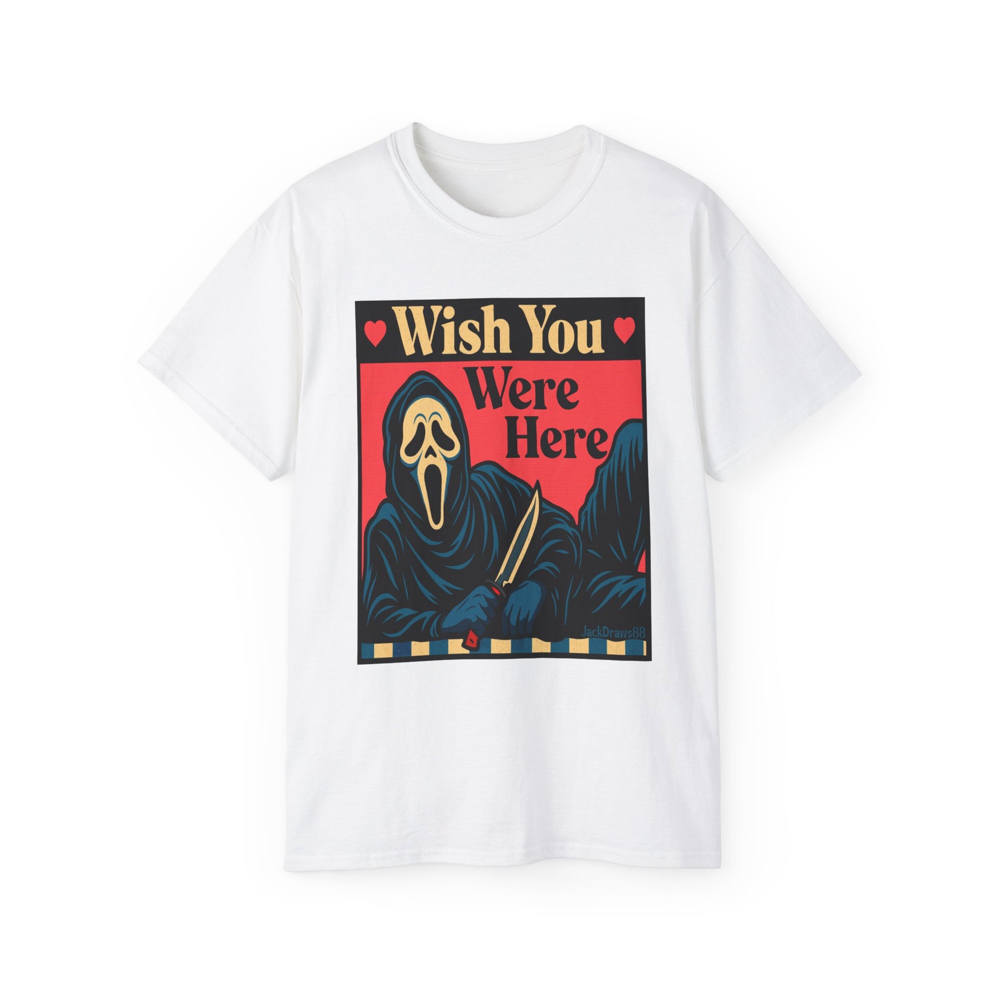 Wish You Were Here Horror Tee