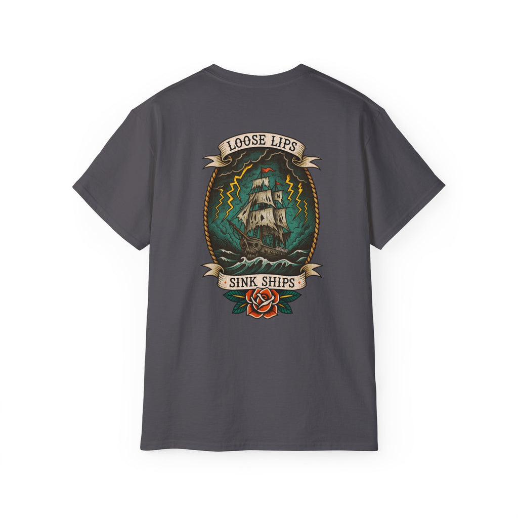Skull and Ship Tee