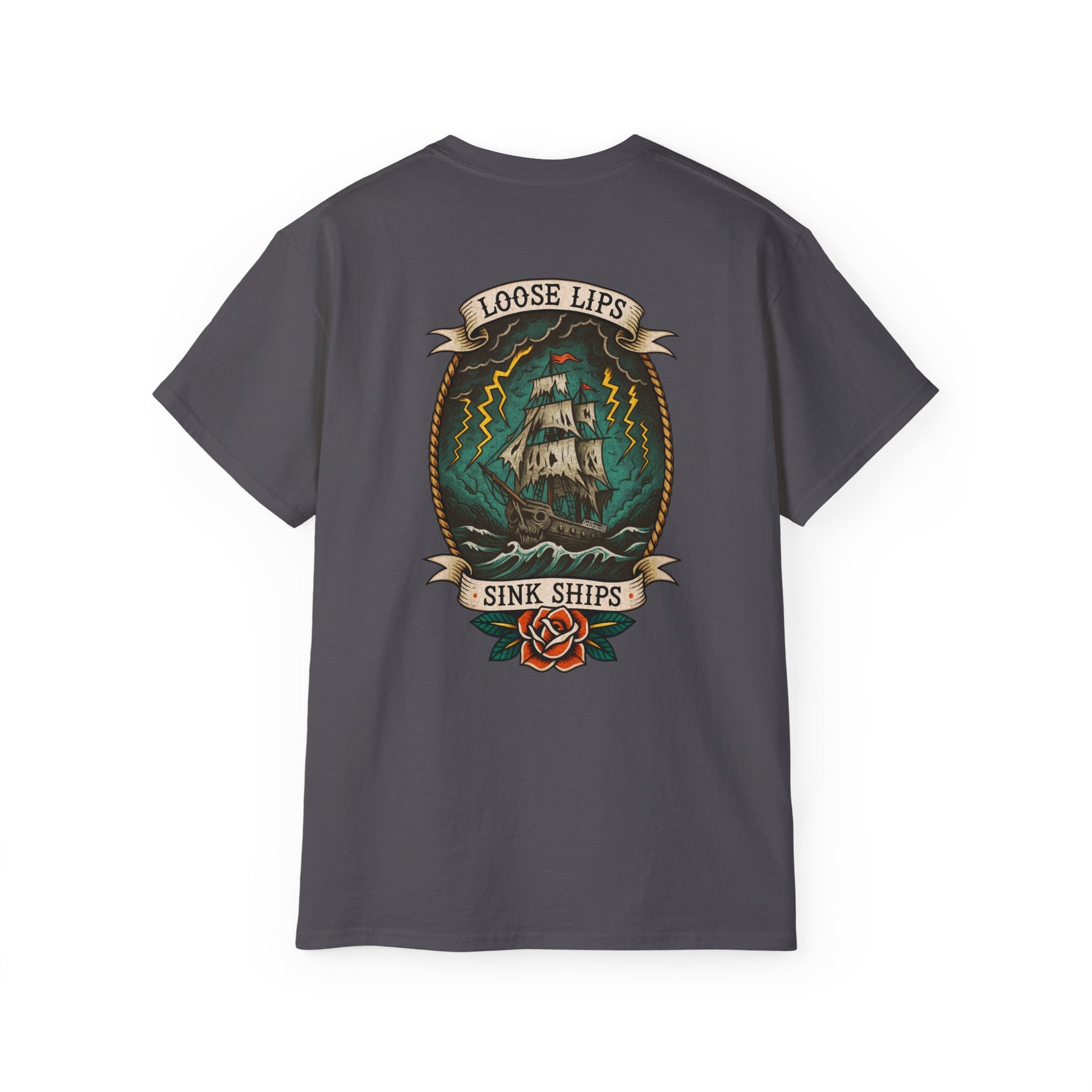 Skull and Ship Tee
