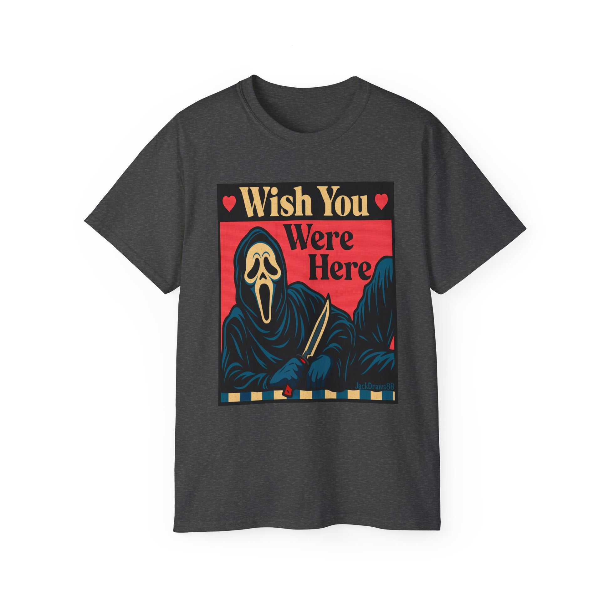 Wish You Were Here Horror Tee