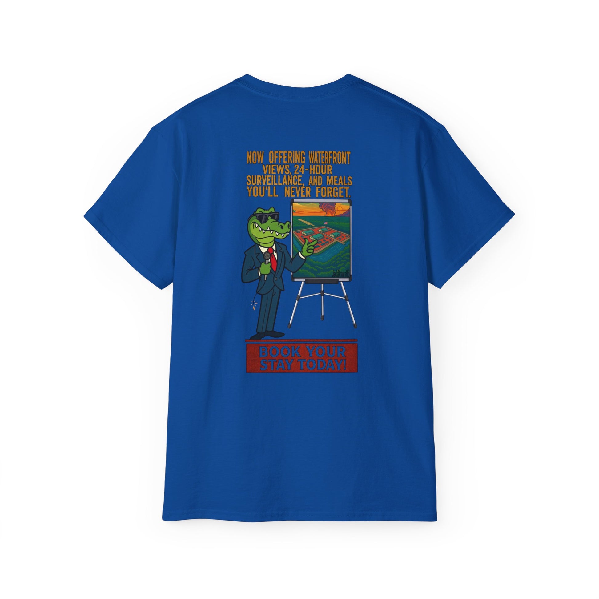 Survival Realty – Free Housing, No Freedom, Unisex Ultra Cotton Tee