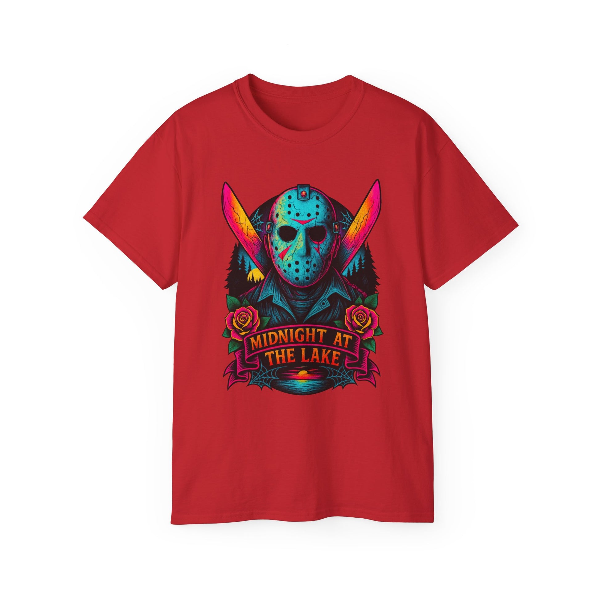 Midnight at the Lake – Slasher Horror Parody Art 🎭🩸