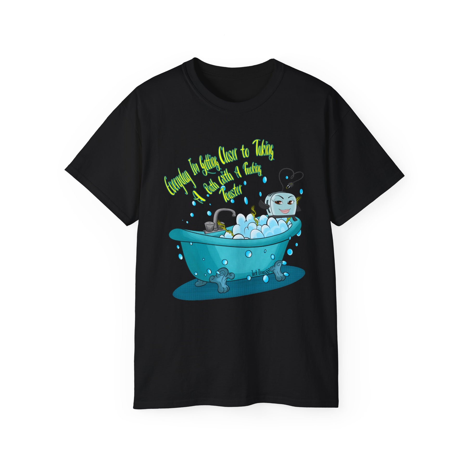 Relaxing Bathtub Tee - Perfect for Cozy Nights, Gift for Bath Lovers, Homewear, Feel Good Apparel, Fun Gift Idea