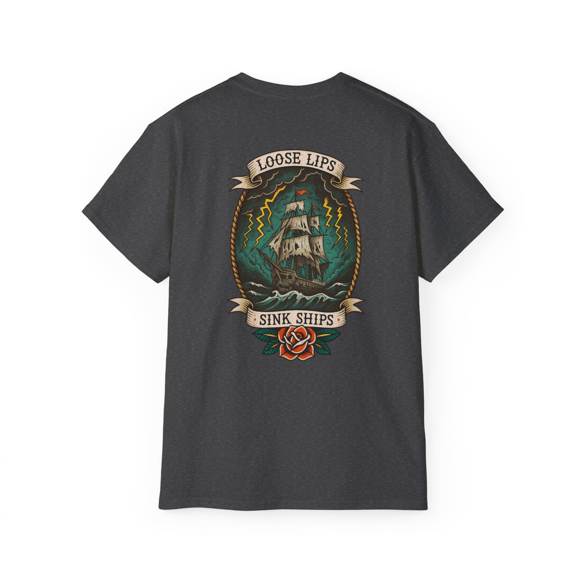 Skull and Ship Tee