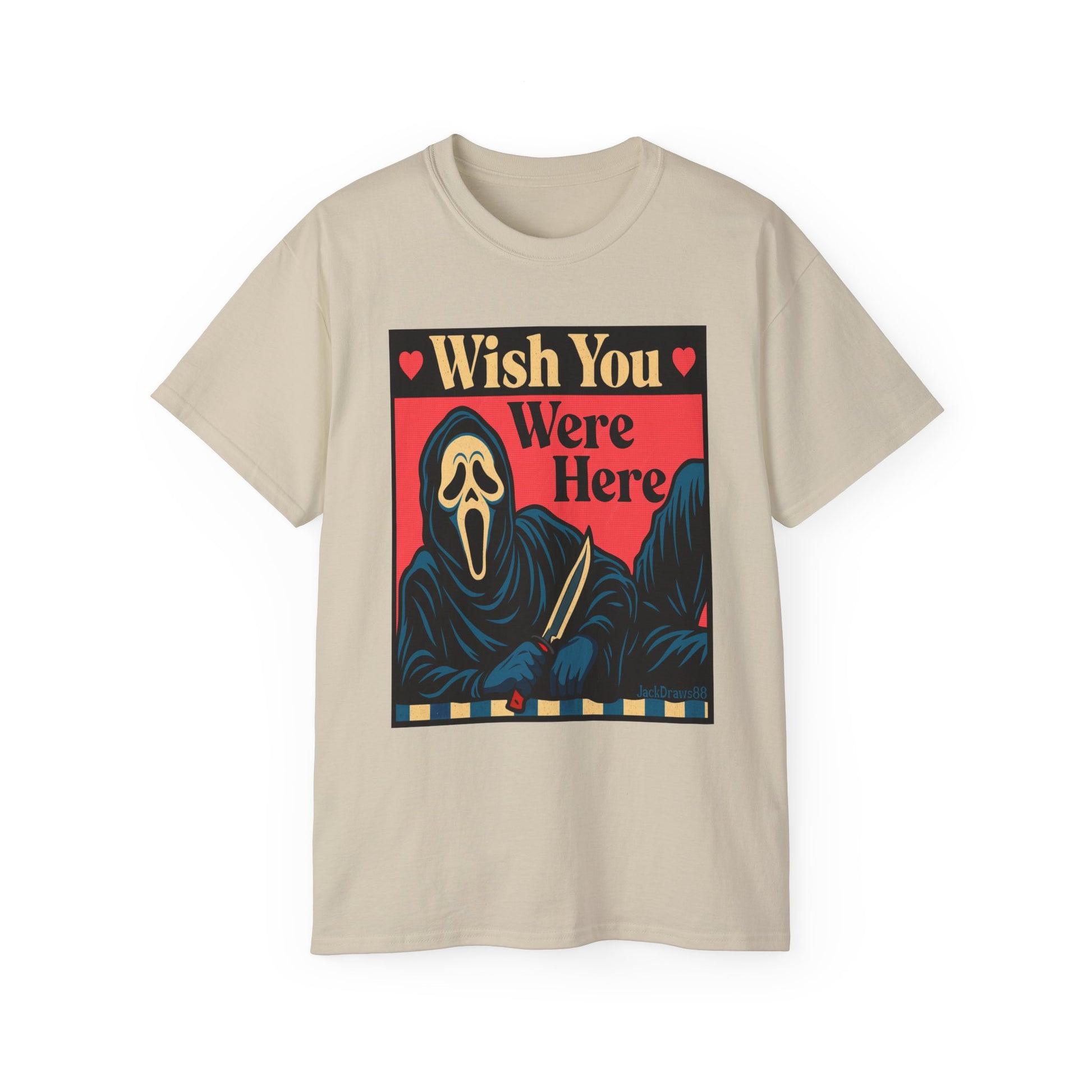 Wish You Were Here Horror Tee