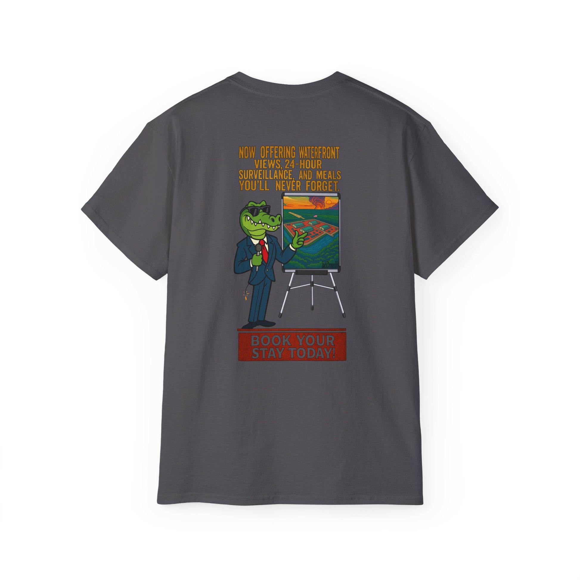 Survival Realty – Free Housing, No Freedom, Unisex Ultra Cotton Tee