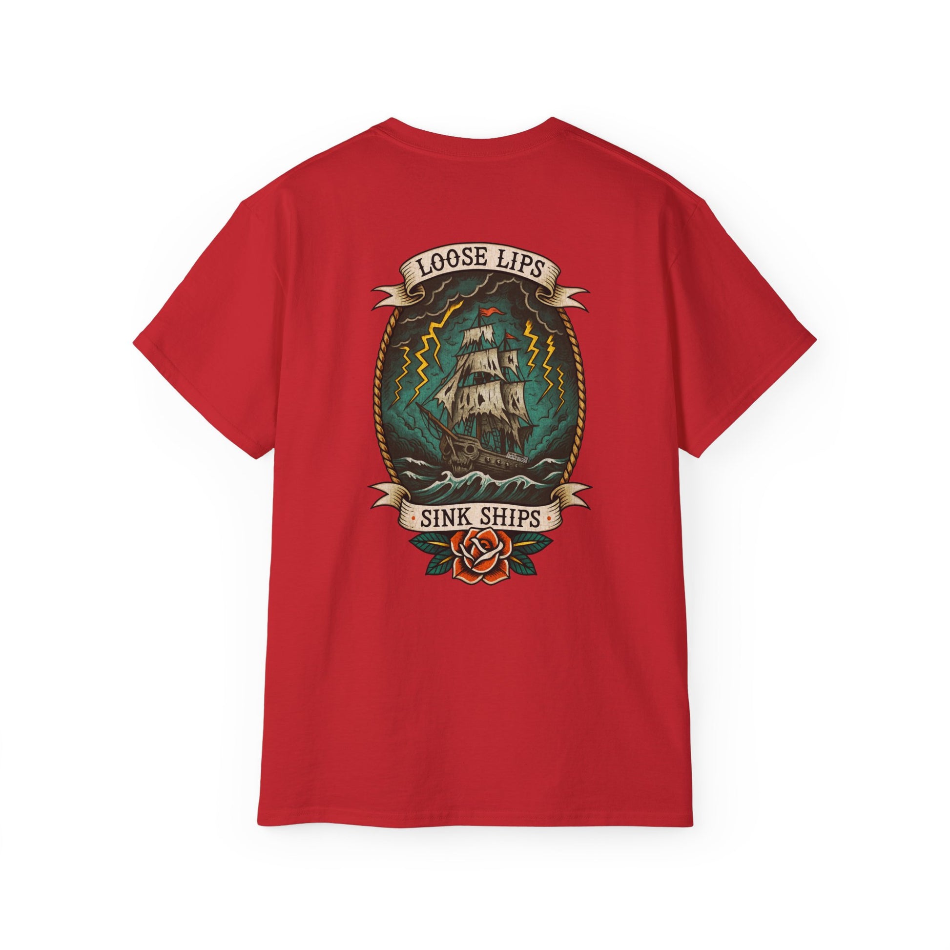 Skull and Ship Tee