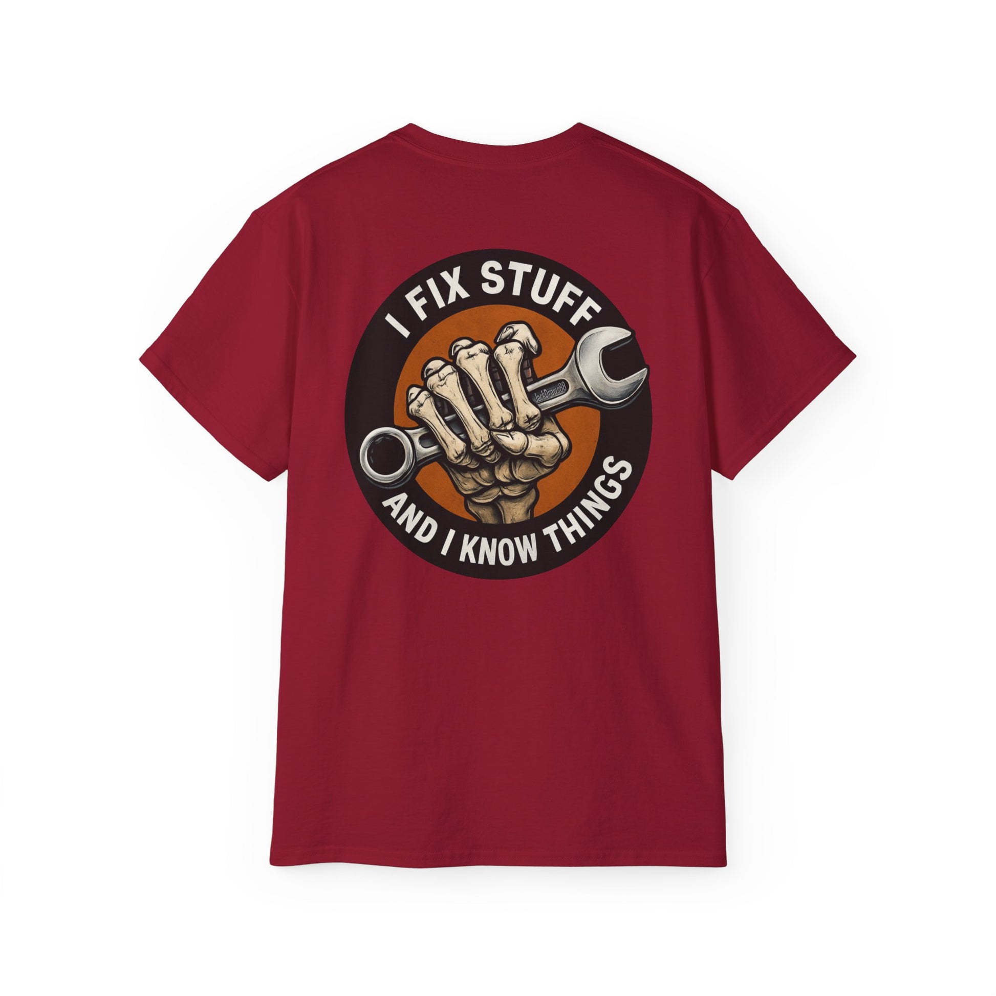 Boomer Wrench Master – I Fix Stuff & Know Things Unisex Tee