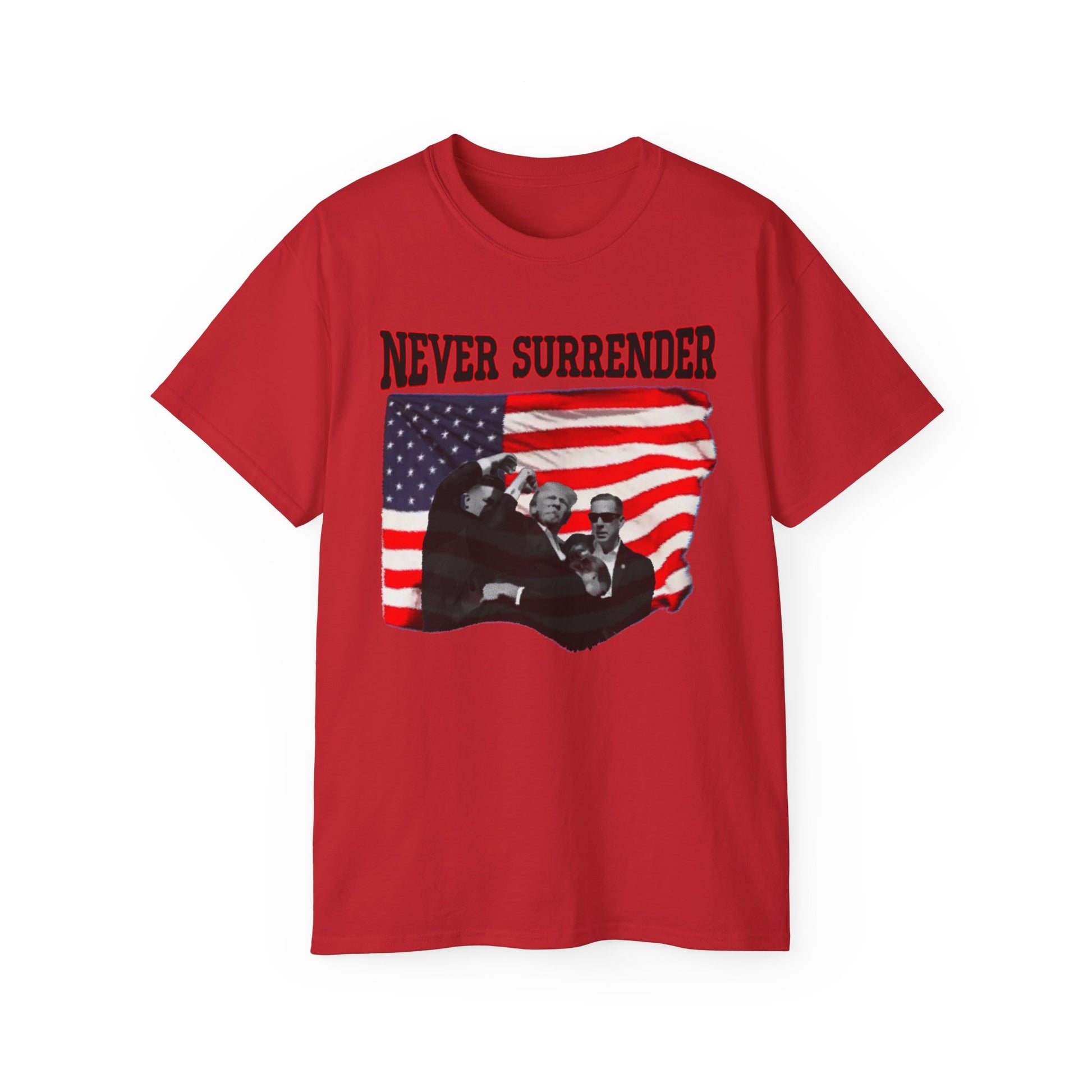 Never Surrender Ultra Cotton Tee - Unisex