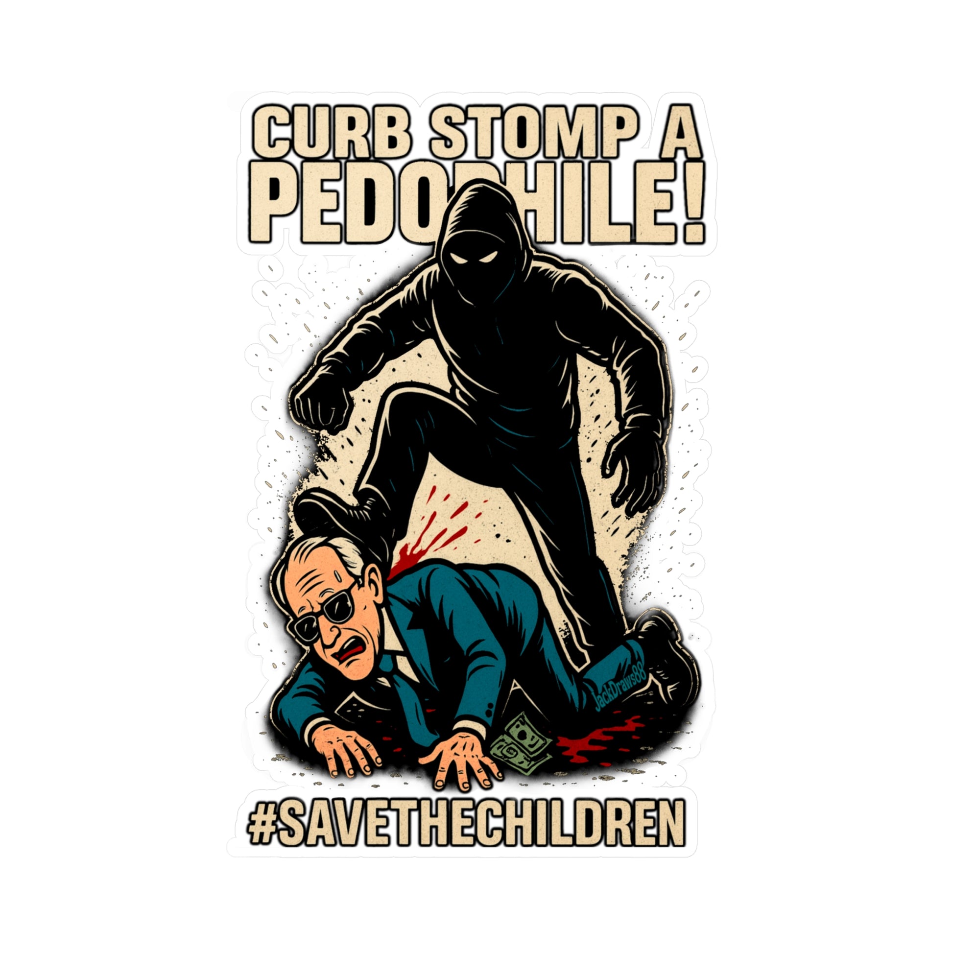 P.H. Hunter – Stomp Out Evil, Vinyl Decals