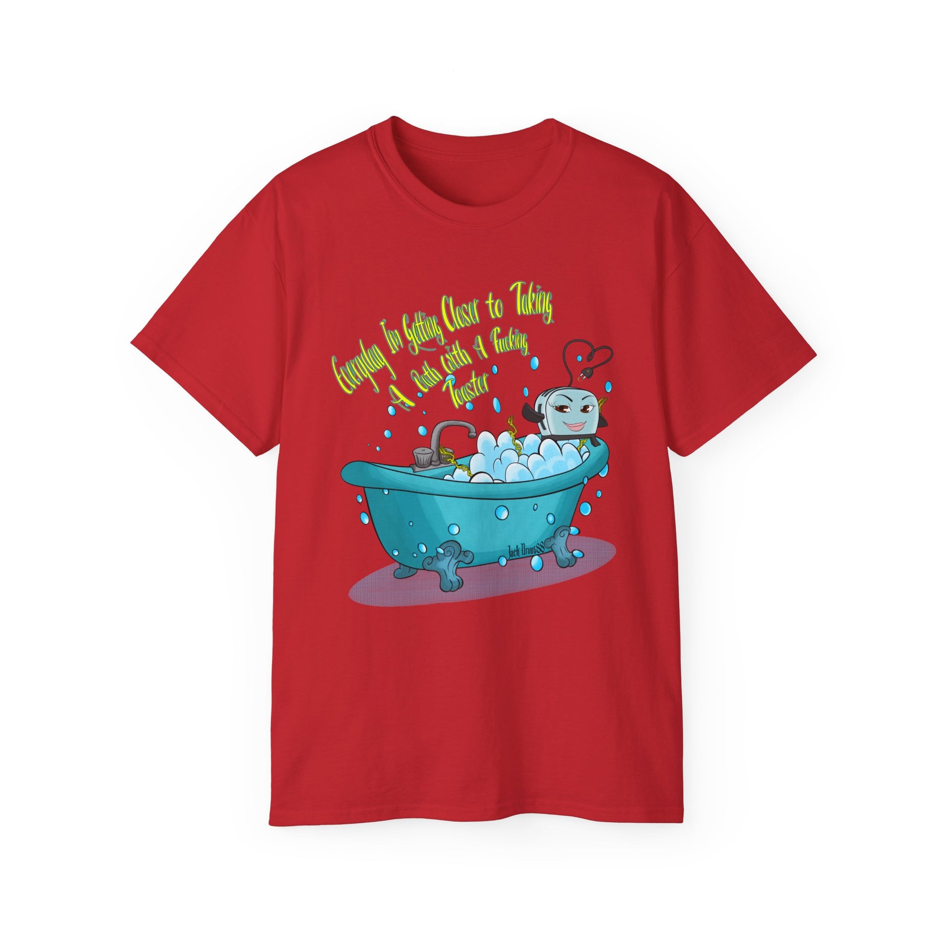 Relaxing Bathtub Tee - Perfect for Cozy Nights, Gift for Bath Lovers, Homewear, Feel Good Apparel, Fun Gift Idea
