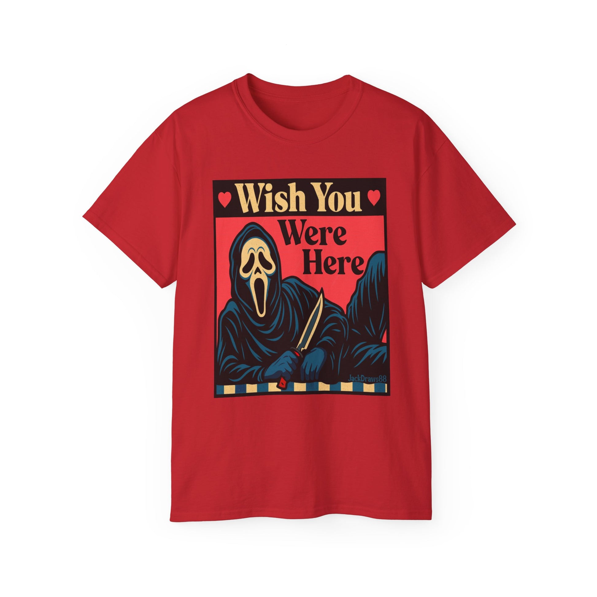 Wish You Were Here Horror Tee
