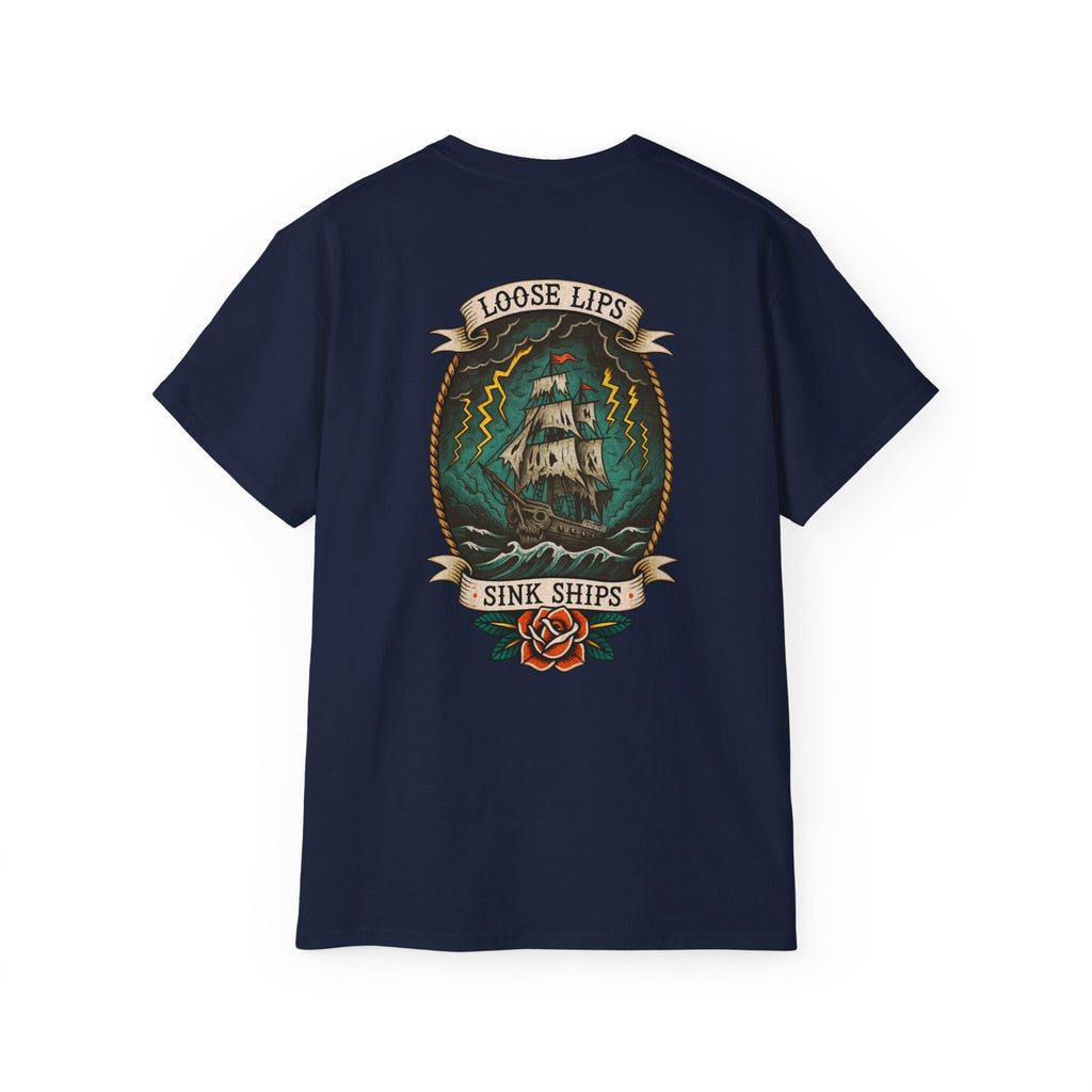Skull and Ship Tee