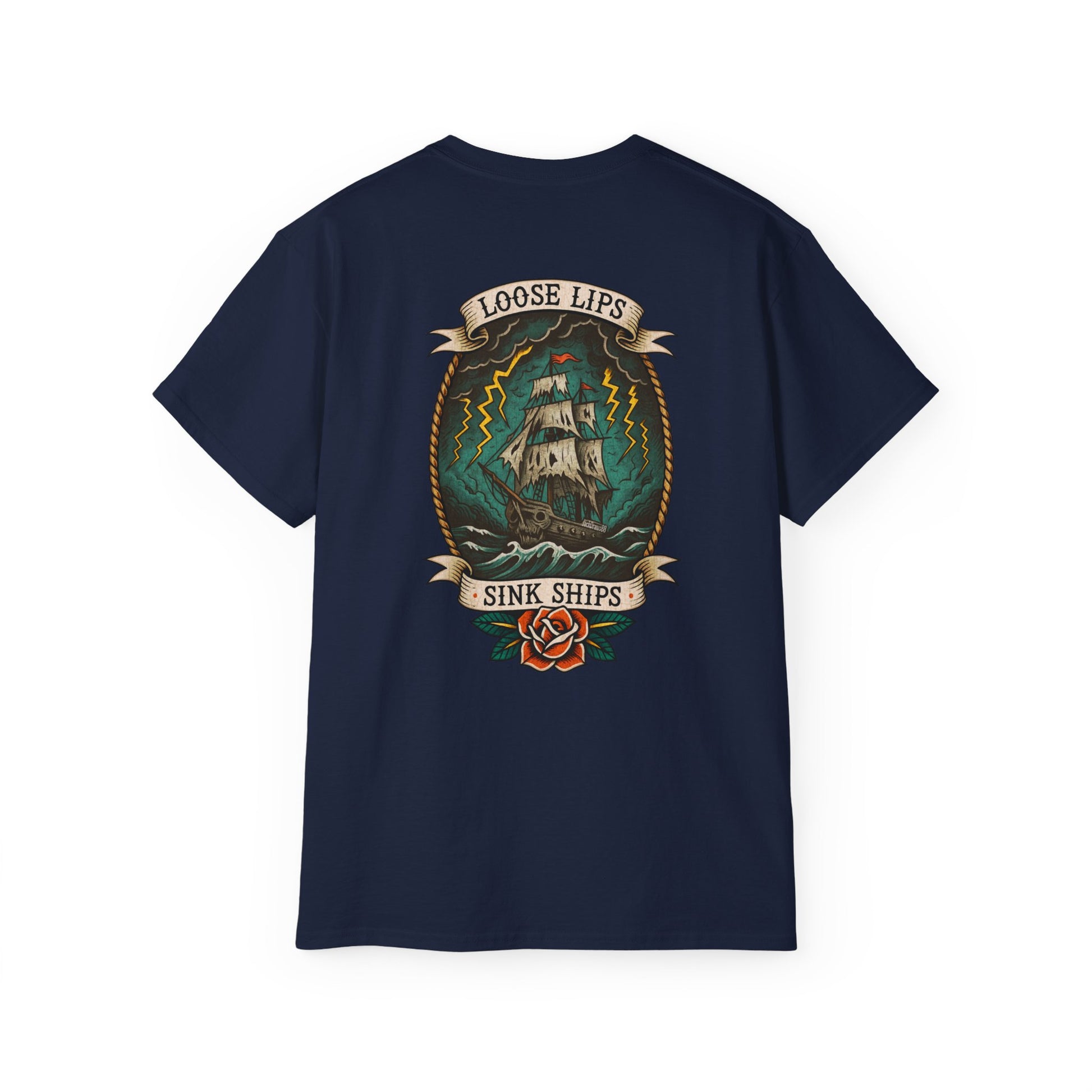 Skull and Ship Tee