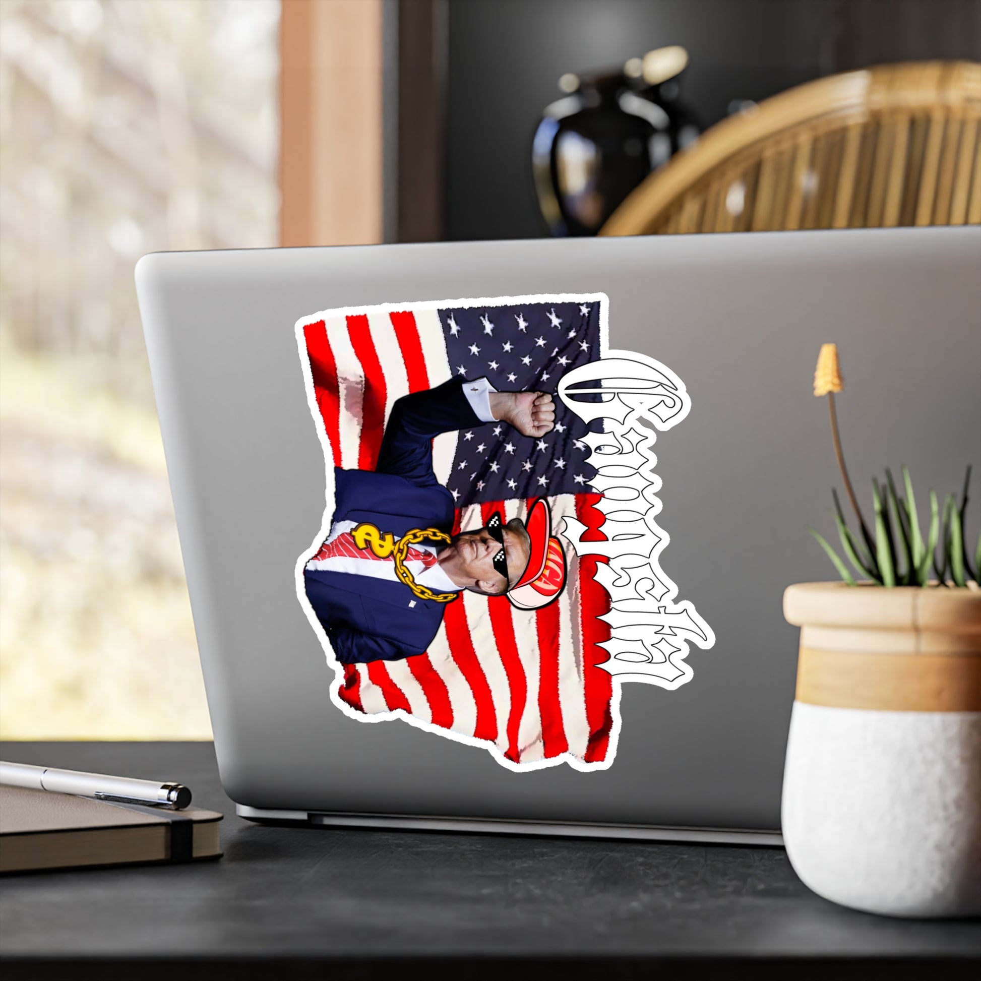 Trump Gangsta 2028, Vinyl Decals