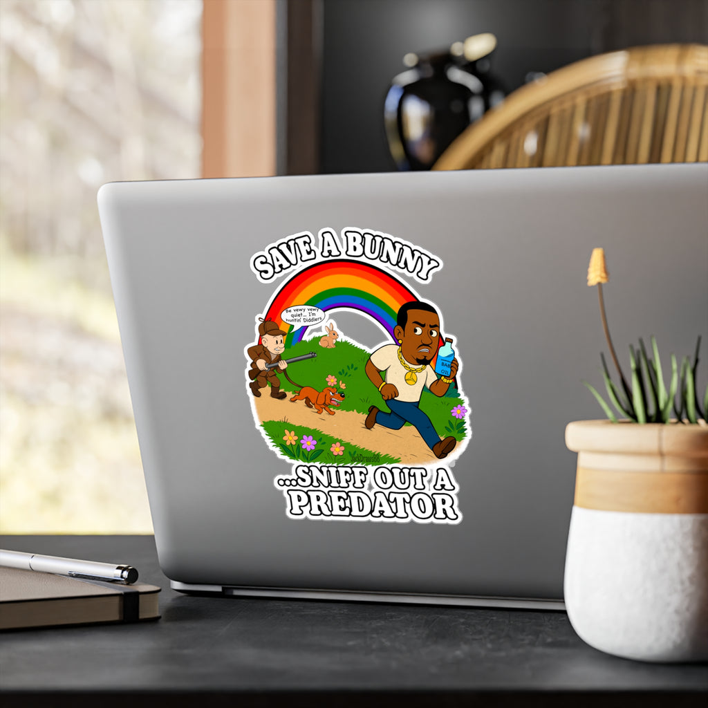Huntin’ Diddlers: The Bunny Protection Act, Vinyl Decals for Chaos